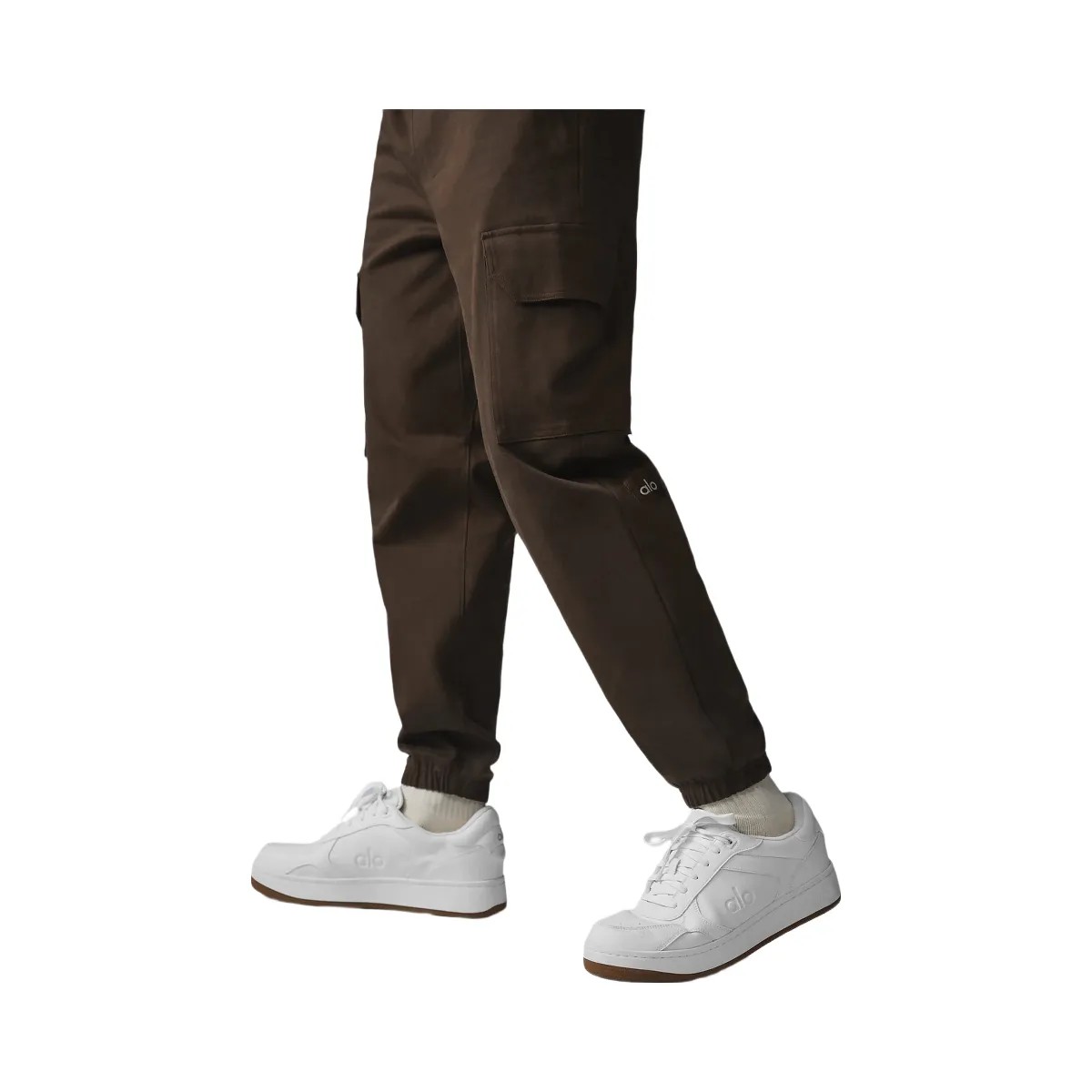 Alo Men's Edition Sueded Jogger - Espresso - HypeFly India View 4