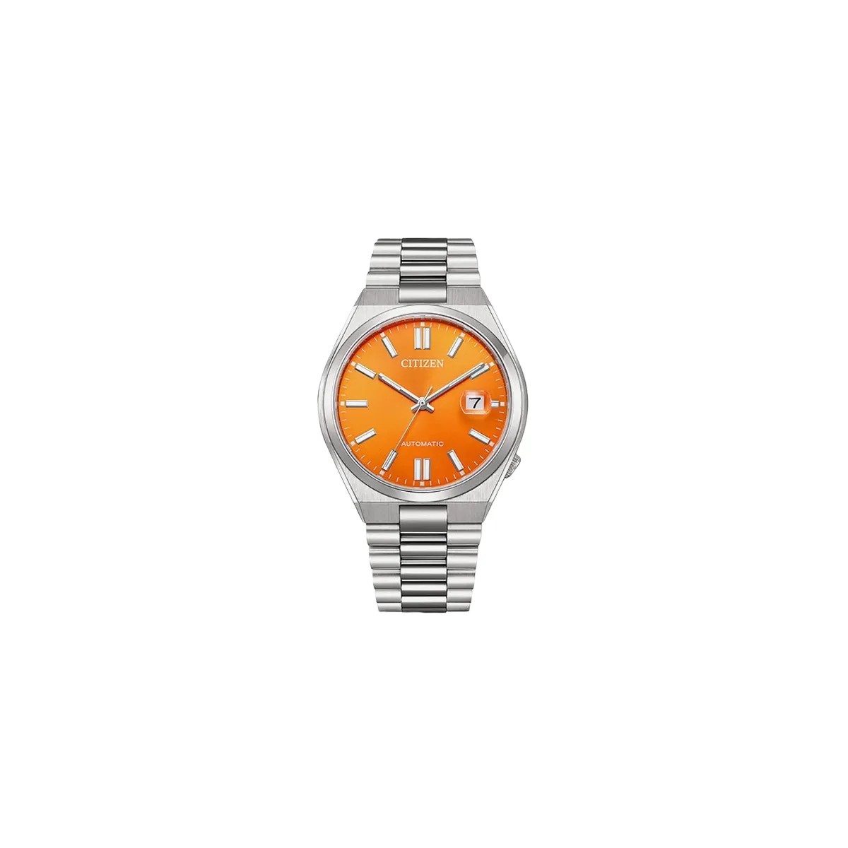 Citizen Automatic Gents Watch Orange Dial - HypeFly India View 1