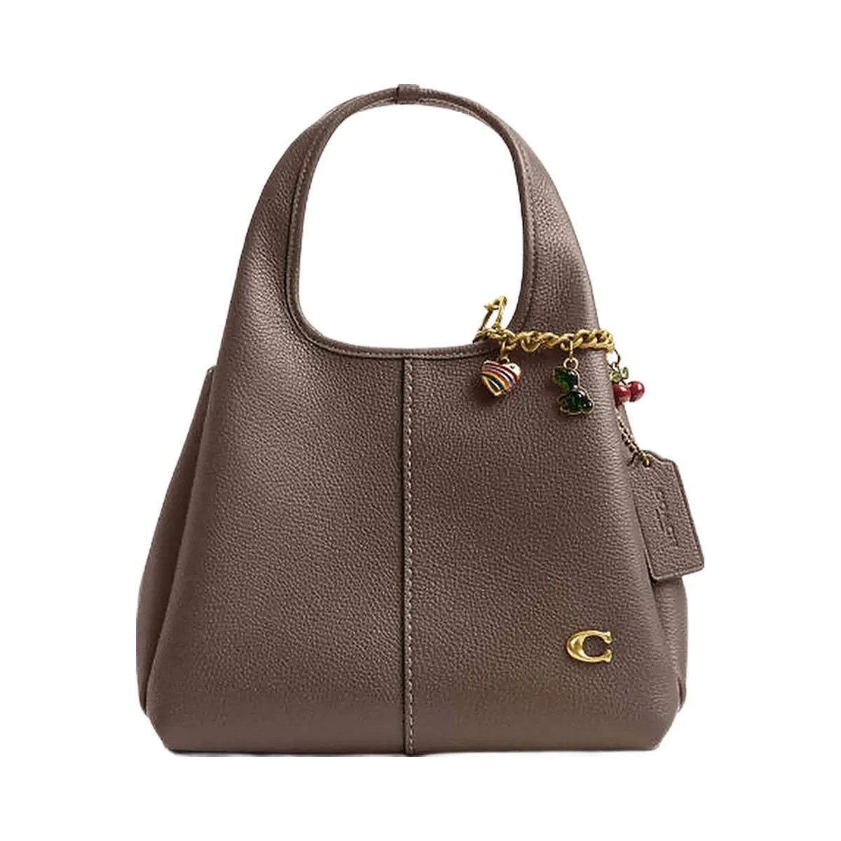 Coach Lana Shoulder Bag 23 Brass-Dark Stone - HypeFly India View 1