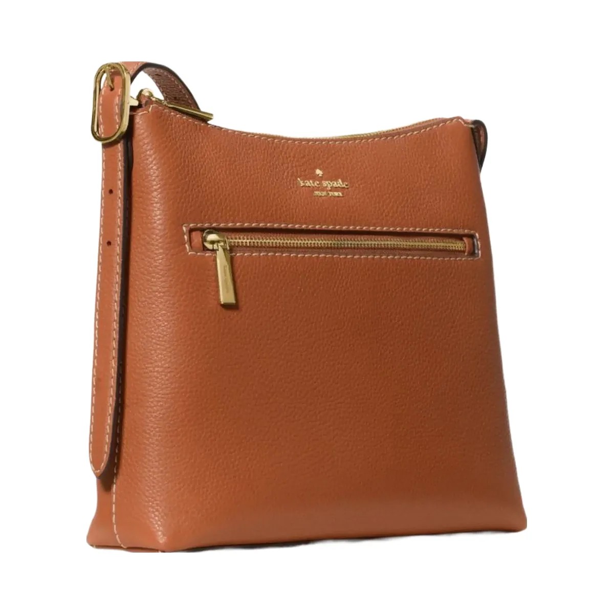 Kate Spade 454 Large Swingpack Buckle Crossbody Warm Gingerbread - HypeFly India View 2