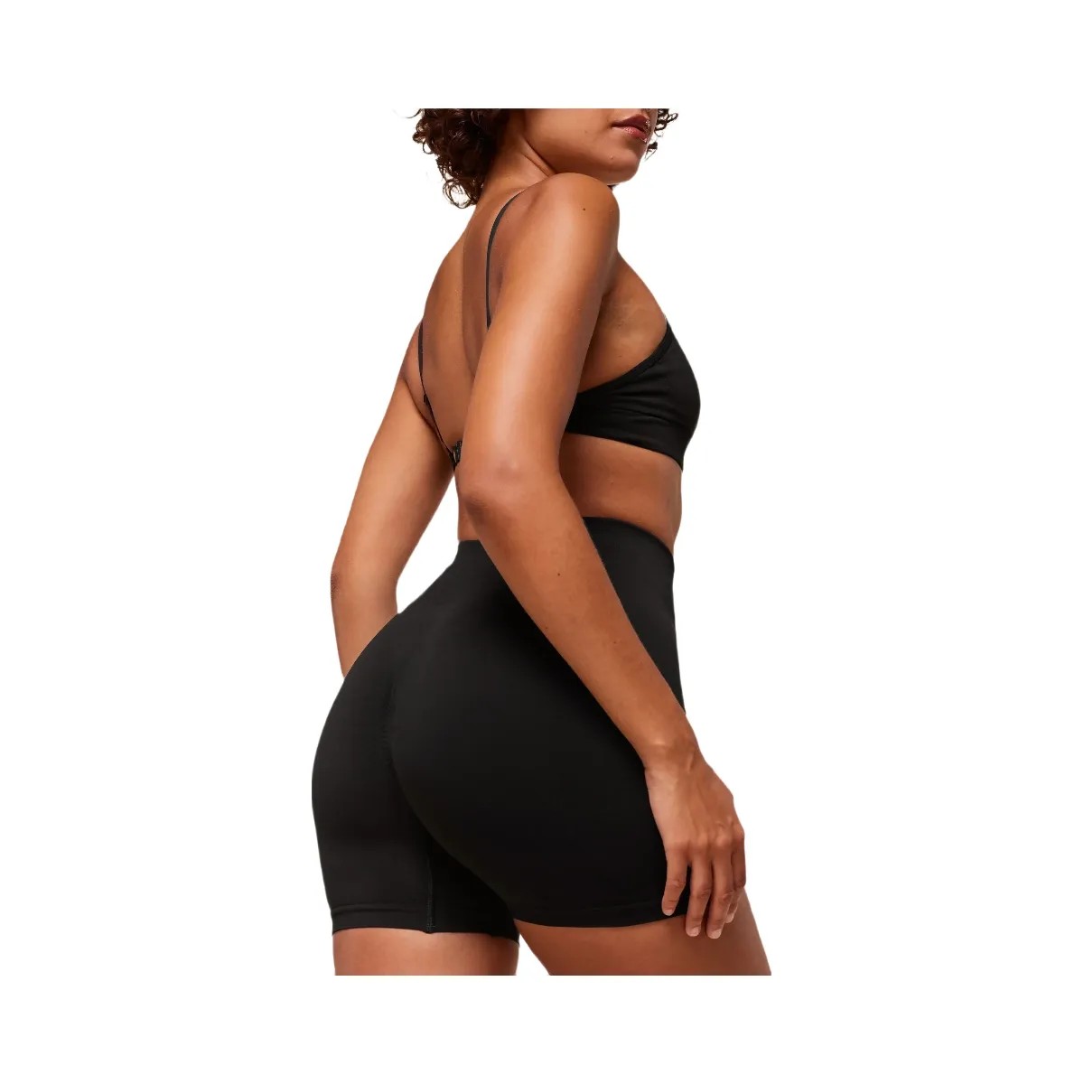 Gymshark Vital Soft Short - Black - HypeFly India View 5