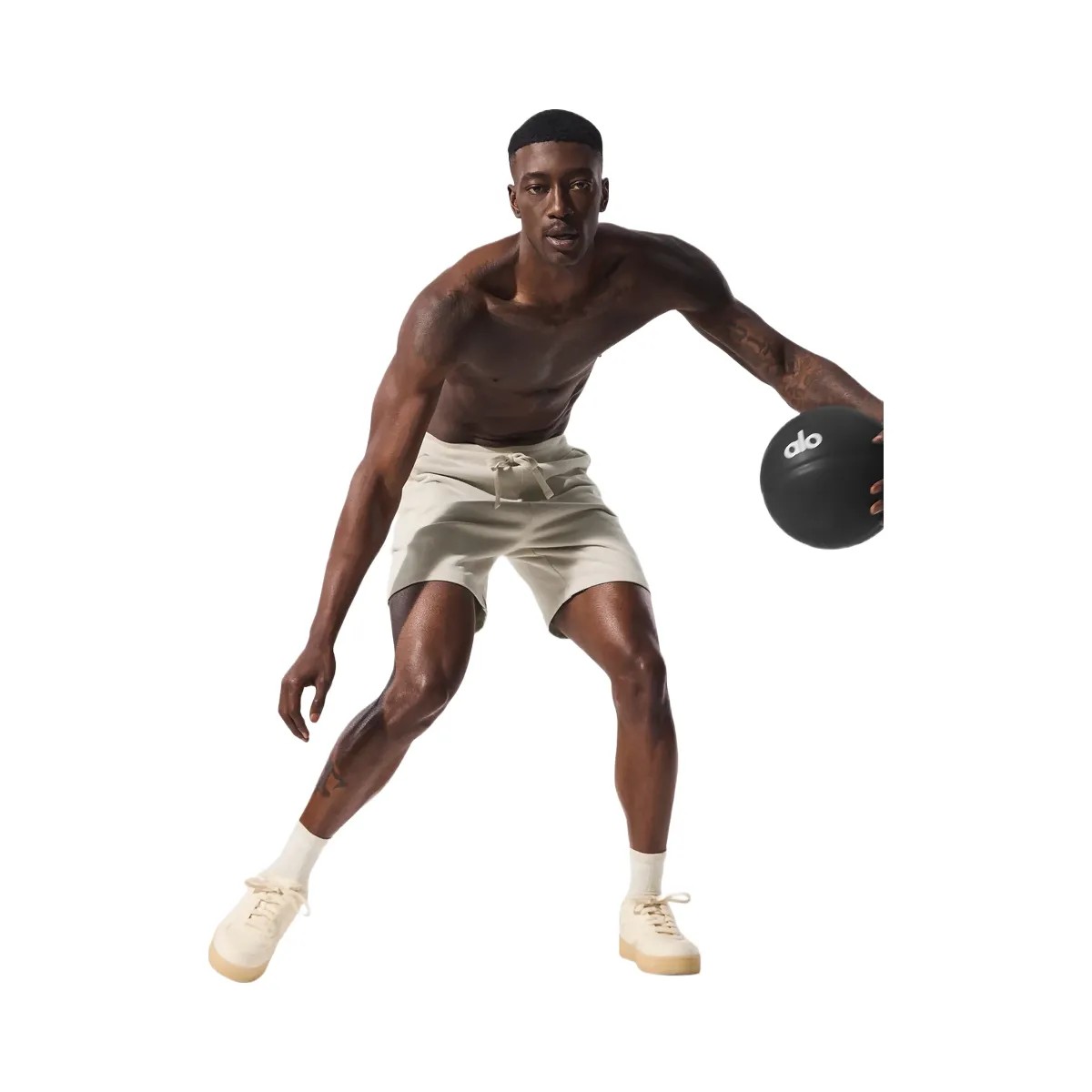 Alo Men's Chill Short - Bone - HypeFly India View 5