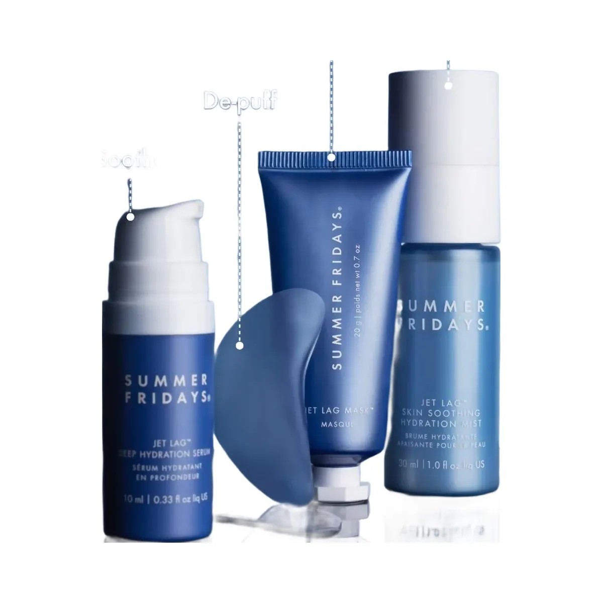 Summer Fridays The Jet Lag Essentials Hydration Set for Travel - HypeFly India View 2