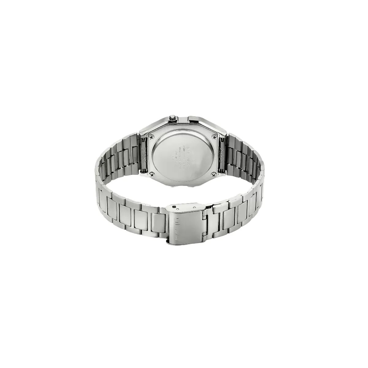 Casio Vintage Silver Digital Unisex Watch - HypeFly India View 3