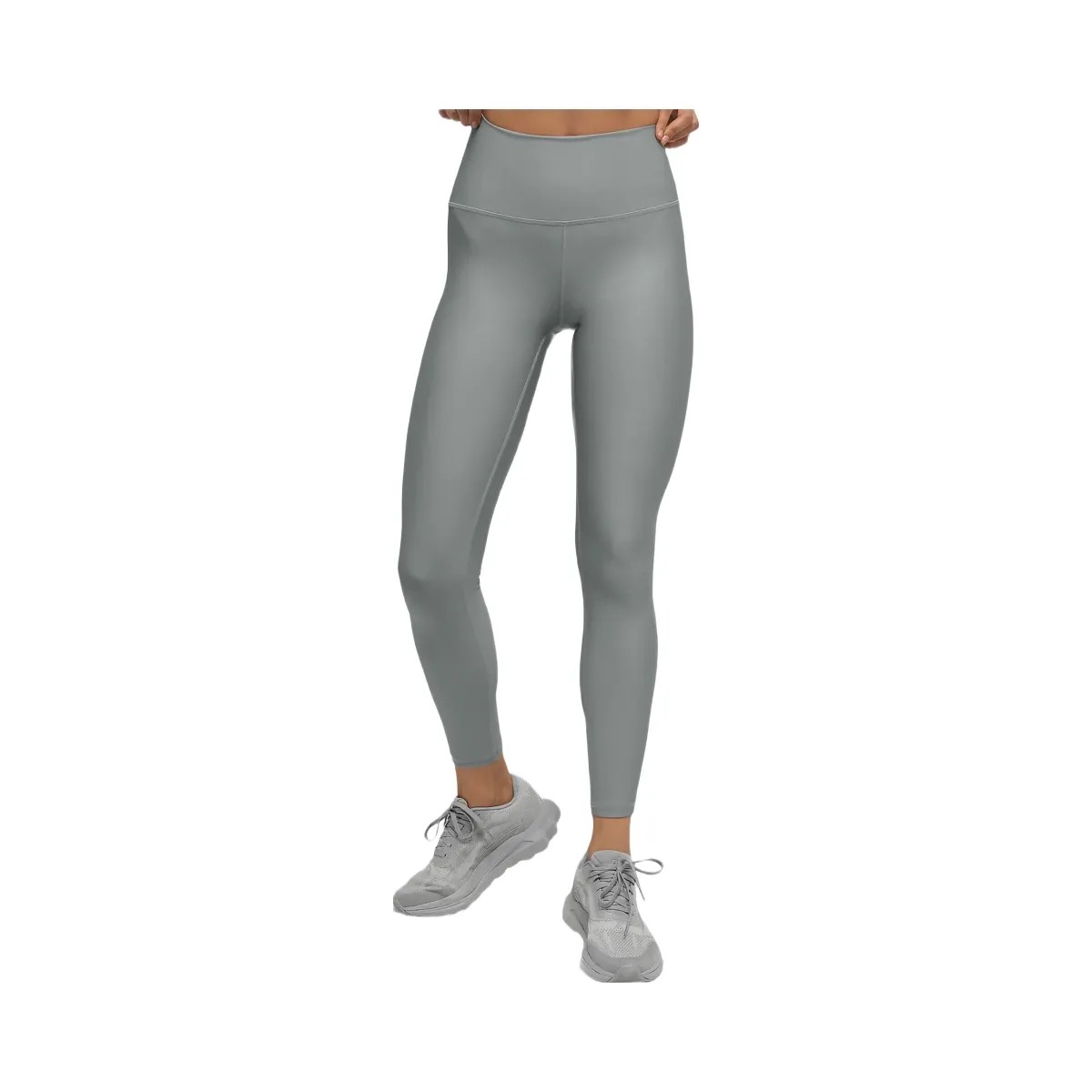 Alo Women's 7/8 High-Waist Airlift Legging - Lunar Grey - HypeFly India View 1