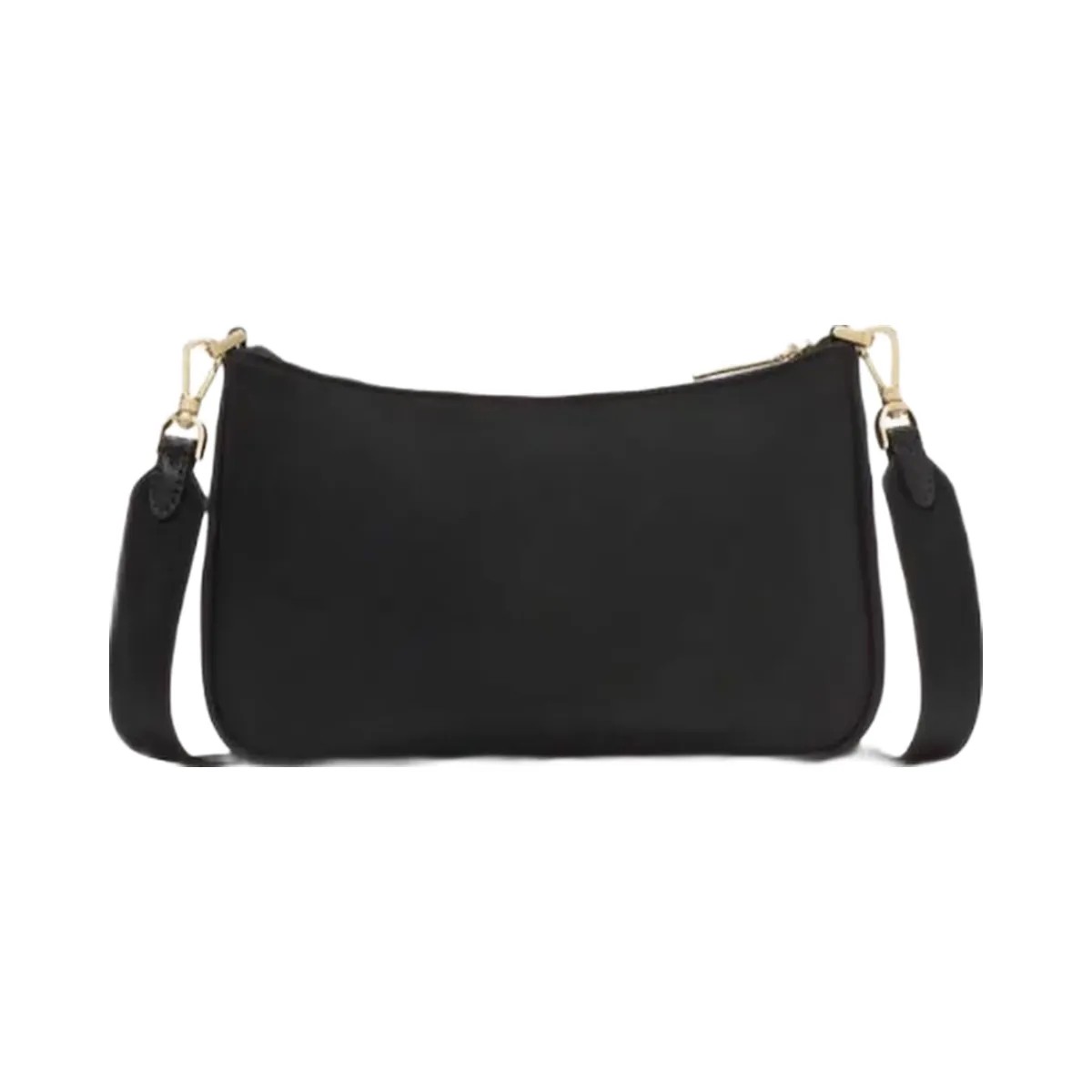 Kate Spade Duet Quilted Fabric Small Crossbody Black - HypeFly India View 5