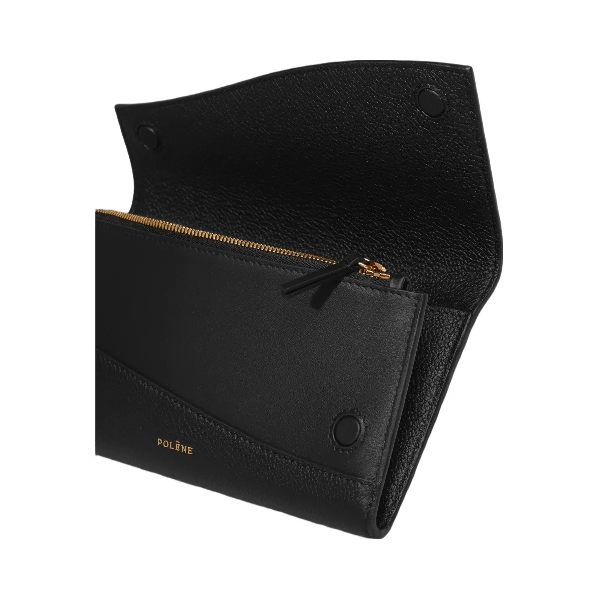 Polene Sierra Wallet Duo Black - HypeFly India View 4