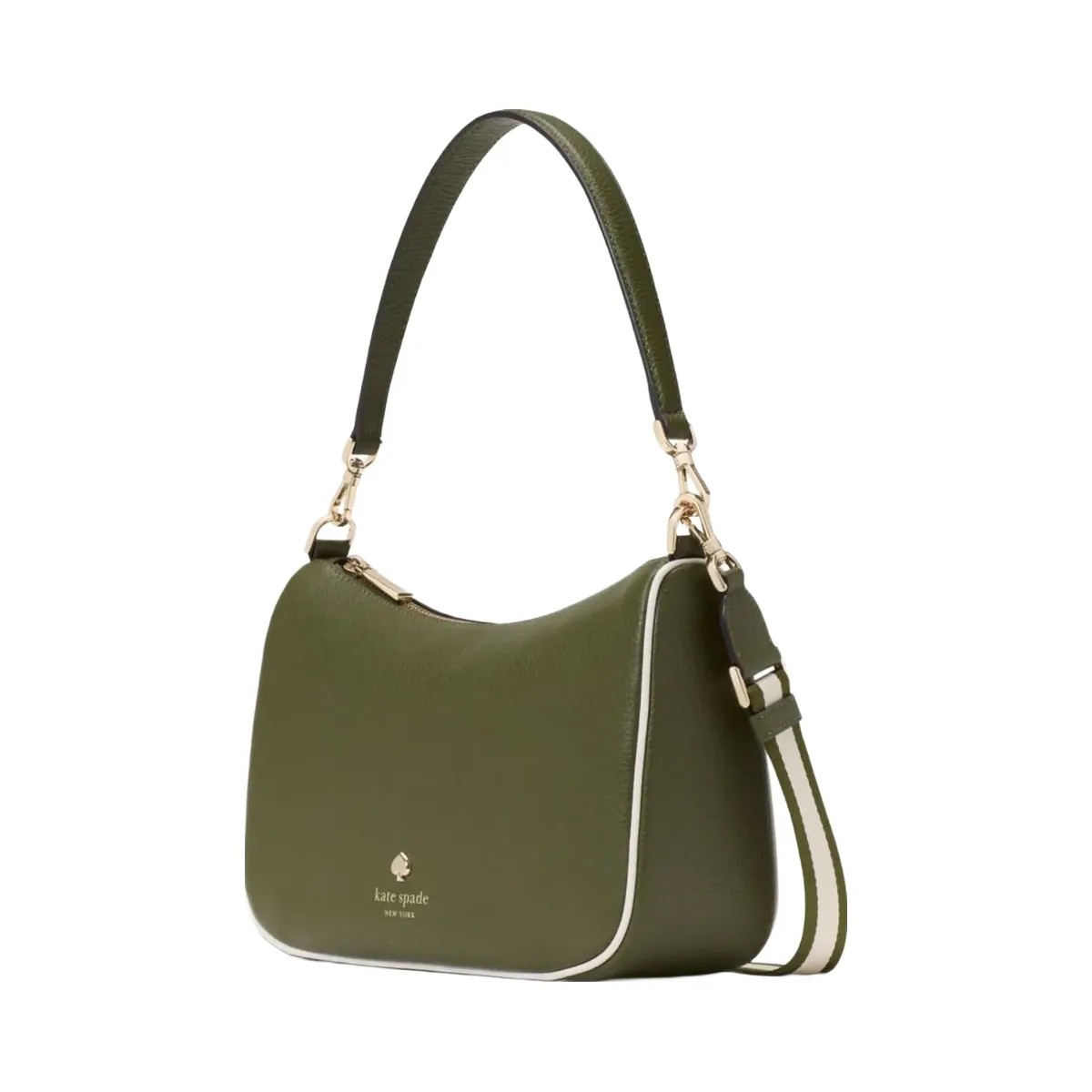 Kate Spade Emma Medium Shoulder Bag Enchanted Green Multi - HypeFly India View 3