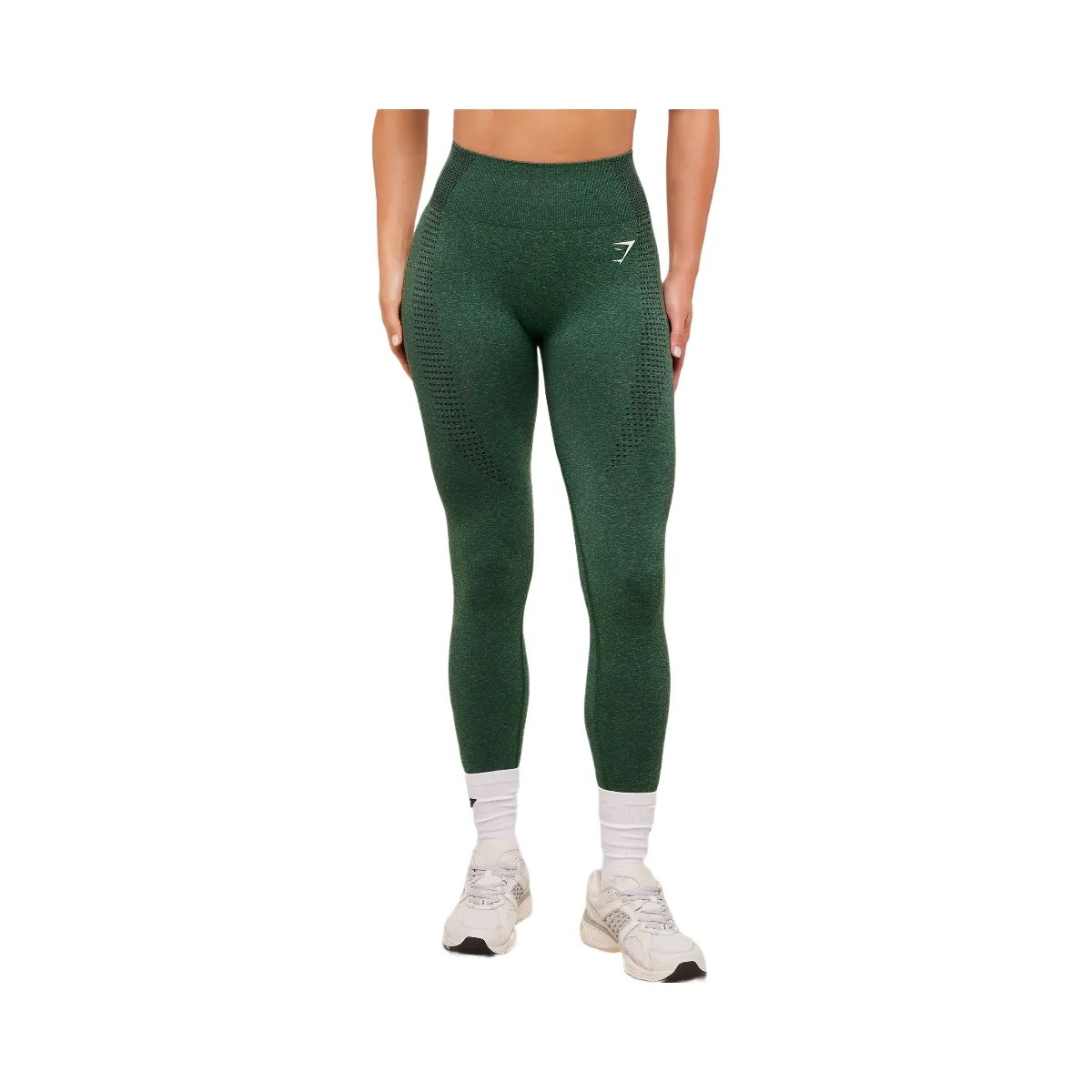 Gymshark Vital Soft Leggings - GS Lift Green/ Marl - HypeFly India View 1