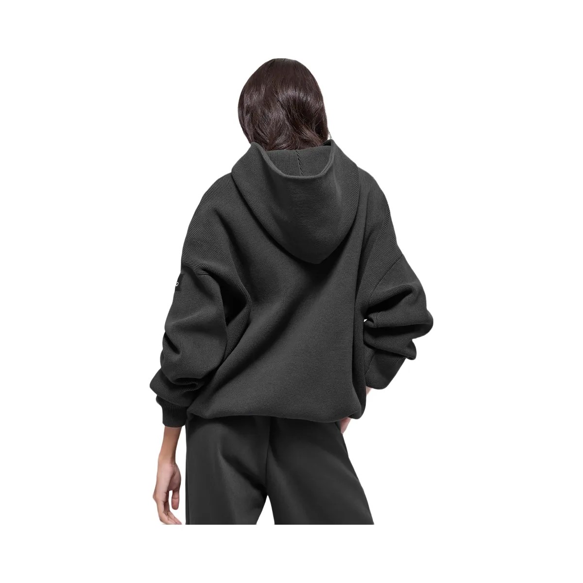 Alo Scholar Hooded Sweater - Anthracite - HypeFly India View 2