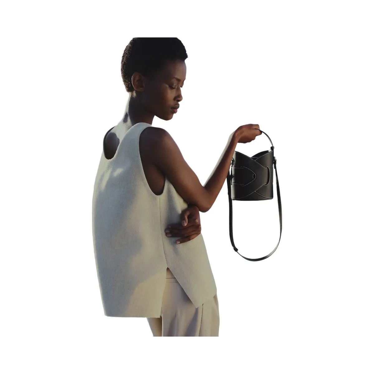 Polene Nodde Seau Black - HypeFly India View 2