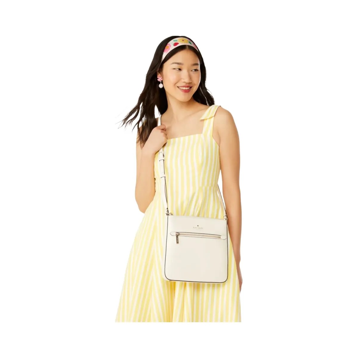 Kate Spade Sadie Large Crossbody Meringue - HypeFly India View 2
