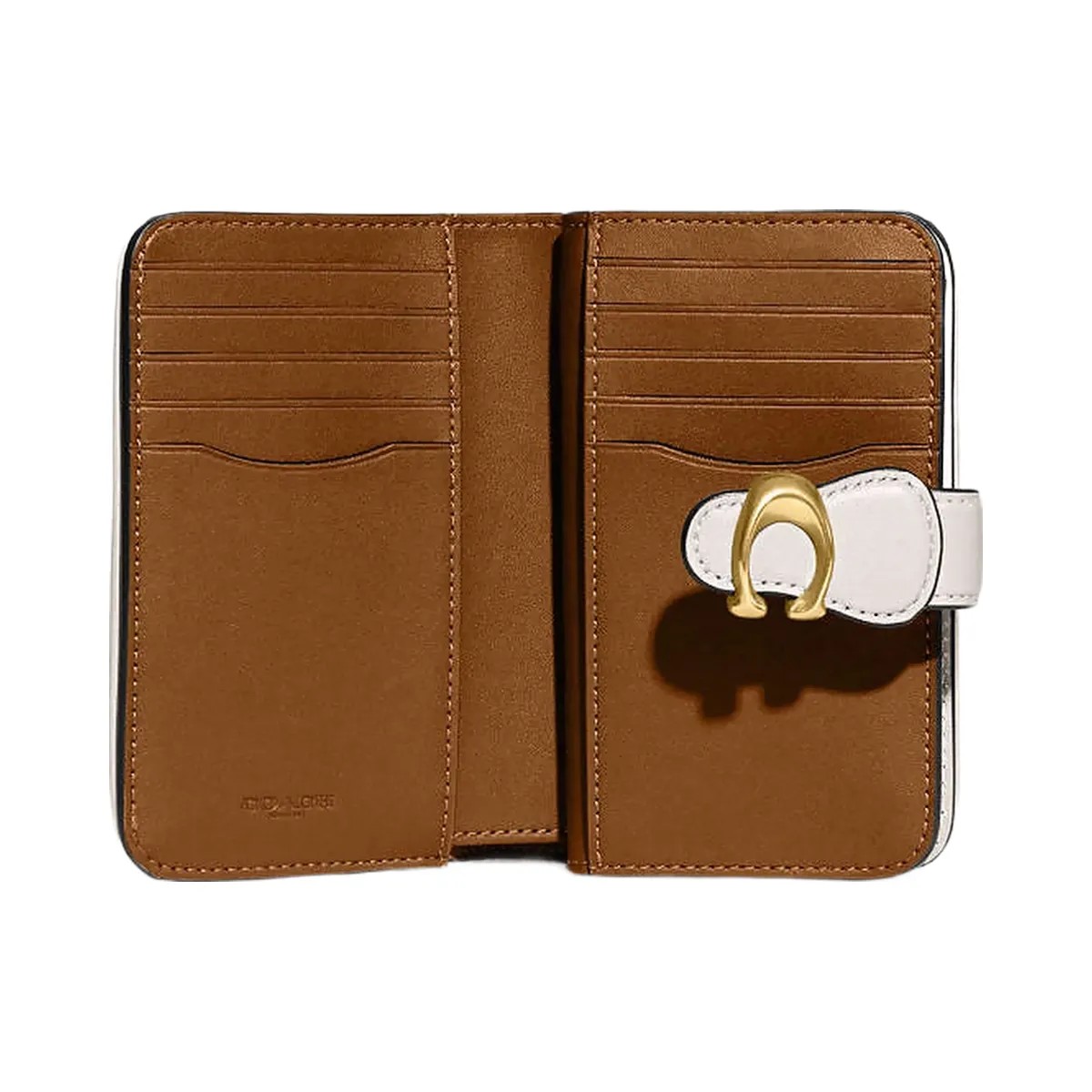 Coach Tabby Medium Wallet Brass-Chalk - HypeFly India View 3