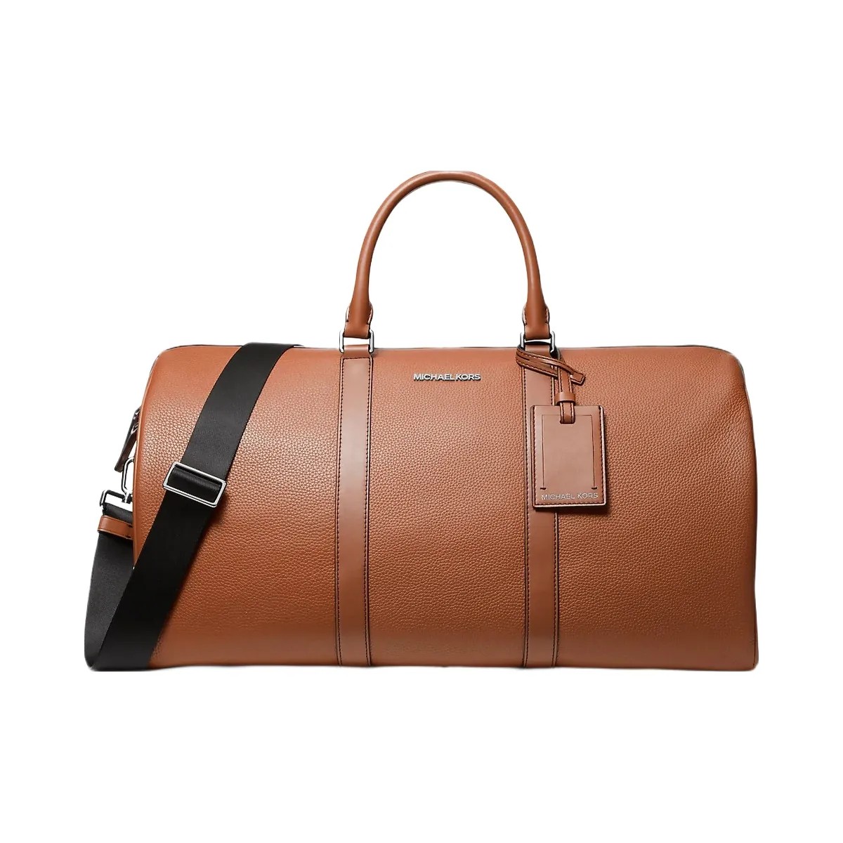 Michael Kors Cooper Pebbled Leather Duffel Bag Luggage - HypeFly India View 1