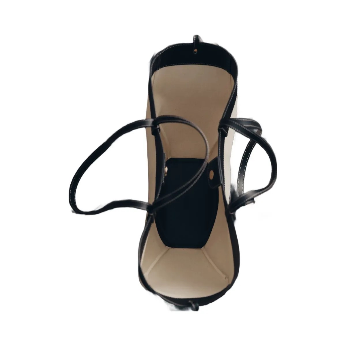Polene Cyme Black Canvas - HypeFly India View 7