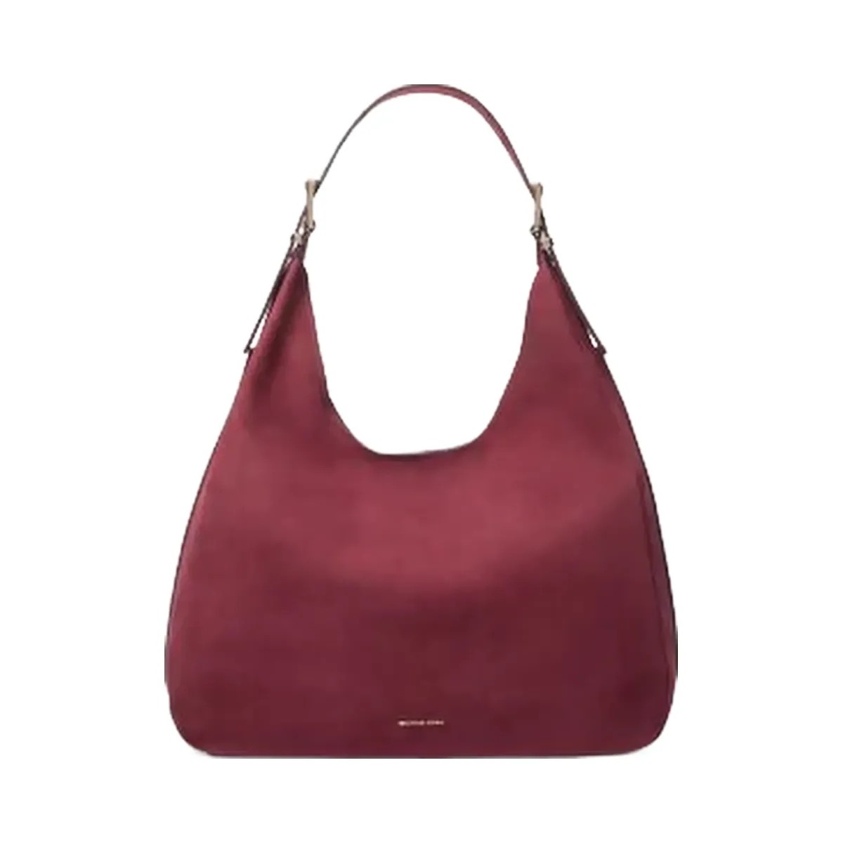 Michael Kors Nolita Large Nubuck Hobo Shoulder Bag Mulberry - HypeFly India View 1