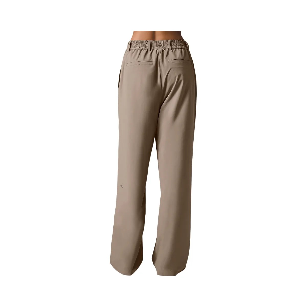Alo Women's High-Waist Pursuit Trouser (Regular) - Gravel - HypeFly India View 3