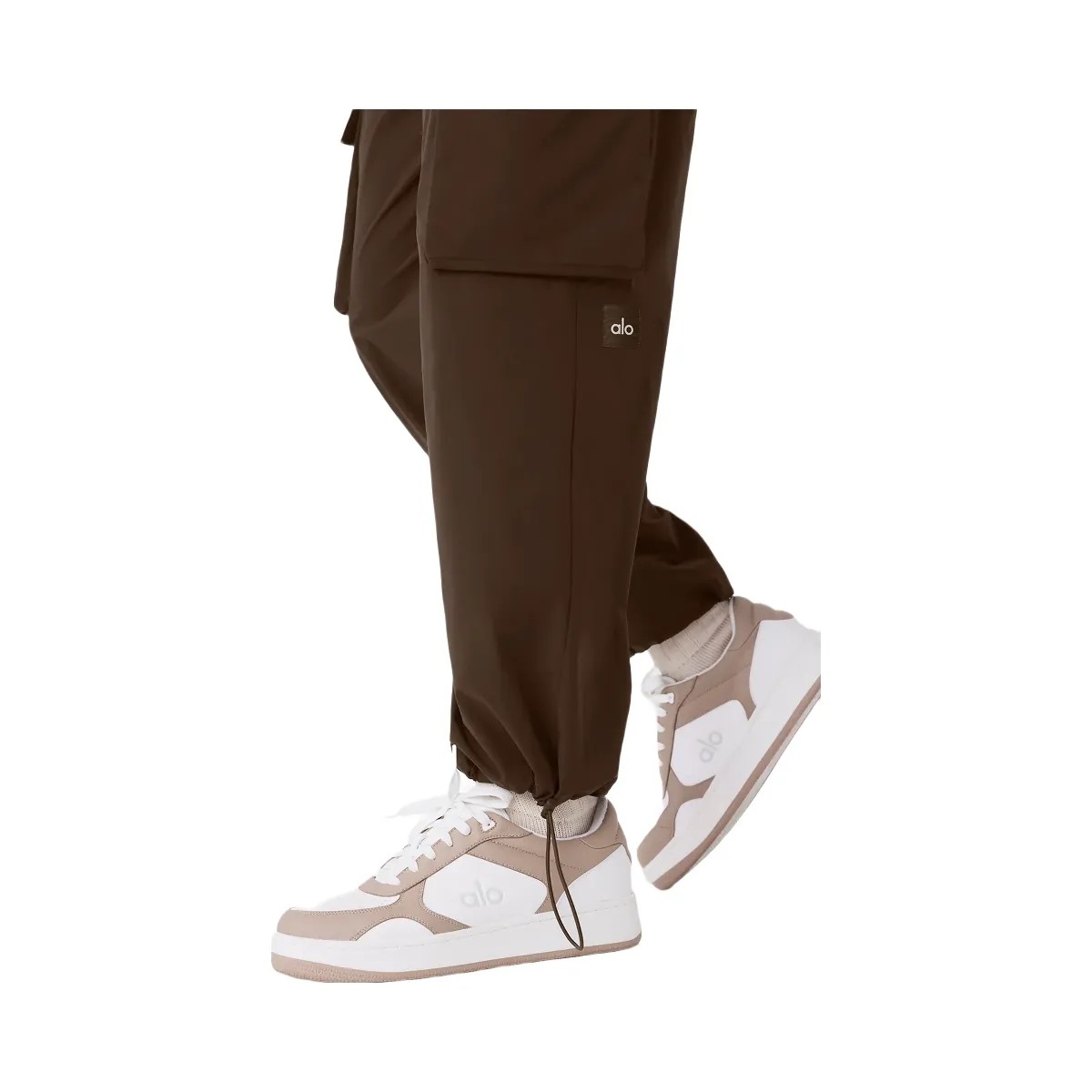 Alo Men's Voyage Utility Cargo Pant - Espresso - HypeFly India View 4