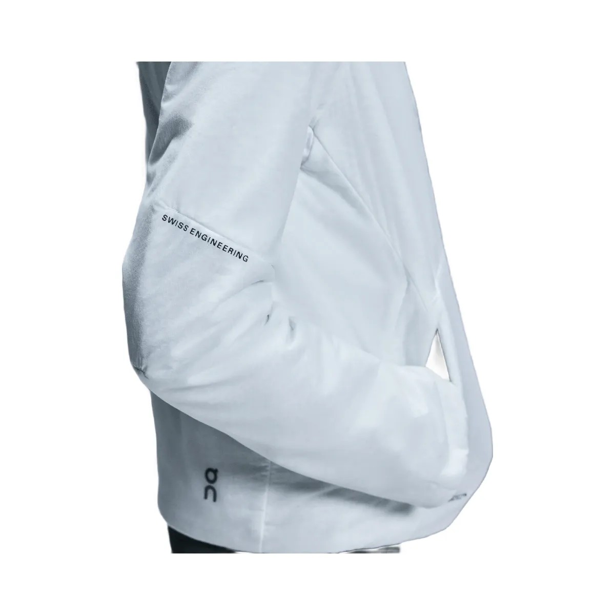 On Trek Jacket Insulated White - HypeFly India View 2