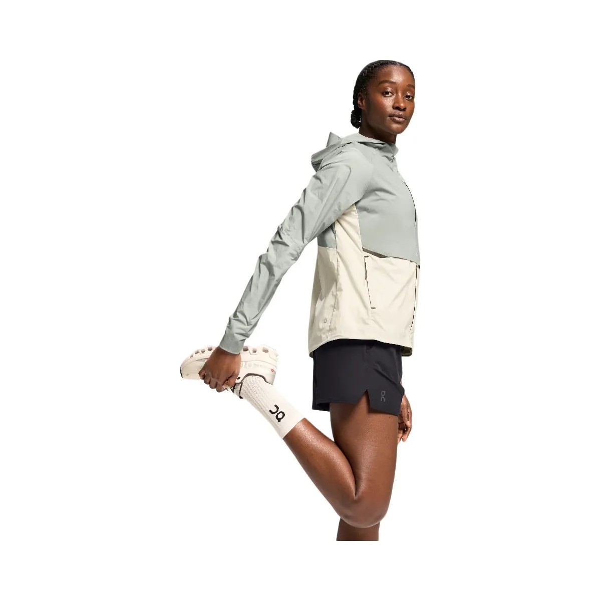 On Core Jacket Cobble | Glacier - HypeFly India View 2