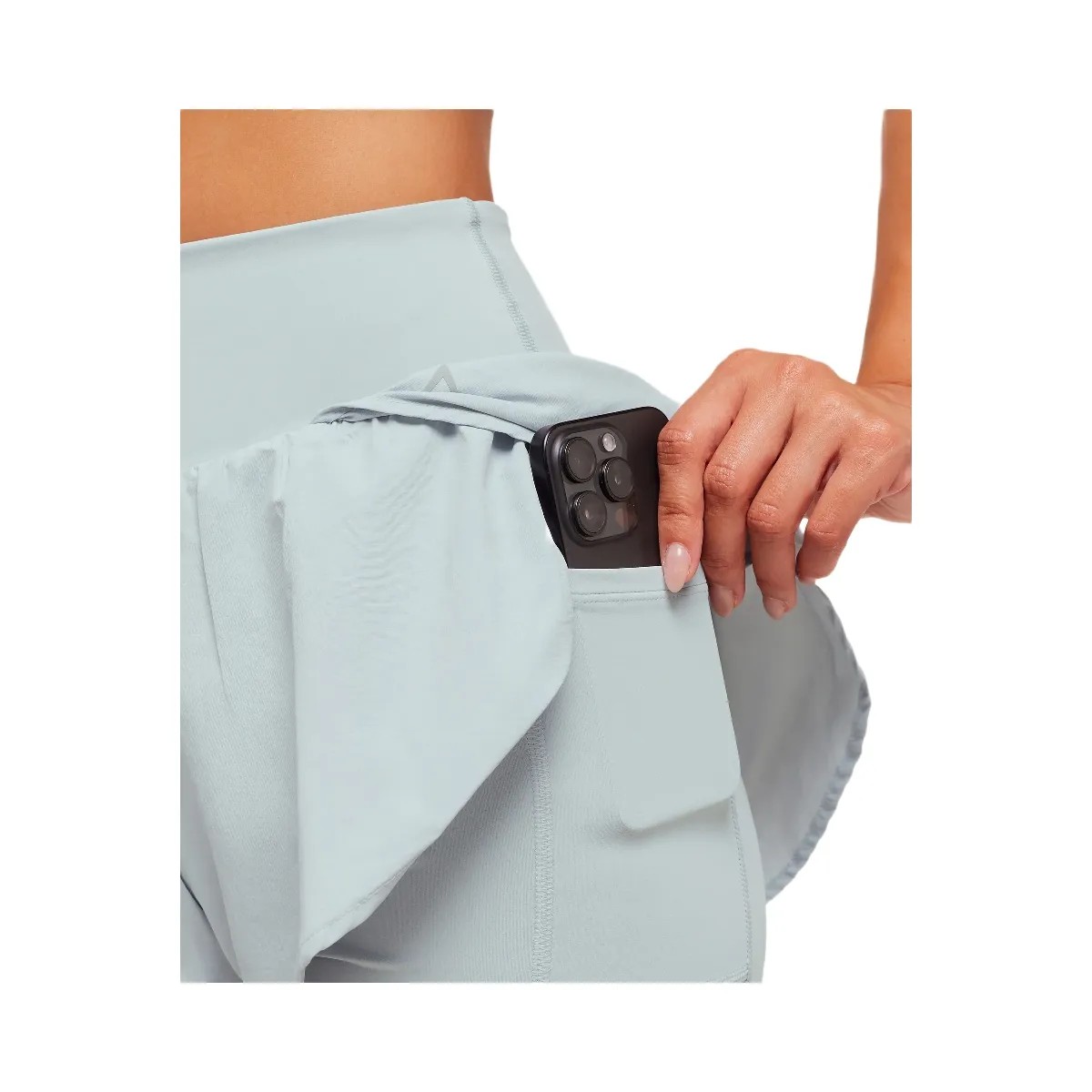 Gymshark Running 2-in-1 Shorts - Smoke Blue - HypeFly India View 4