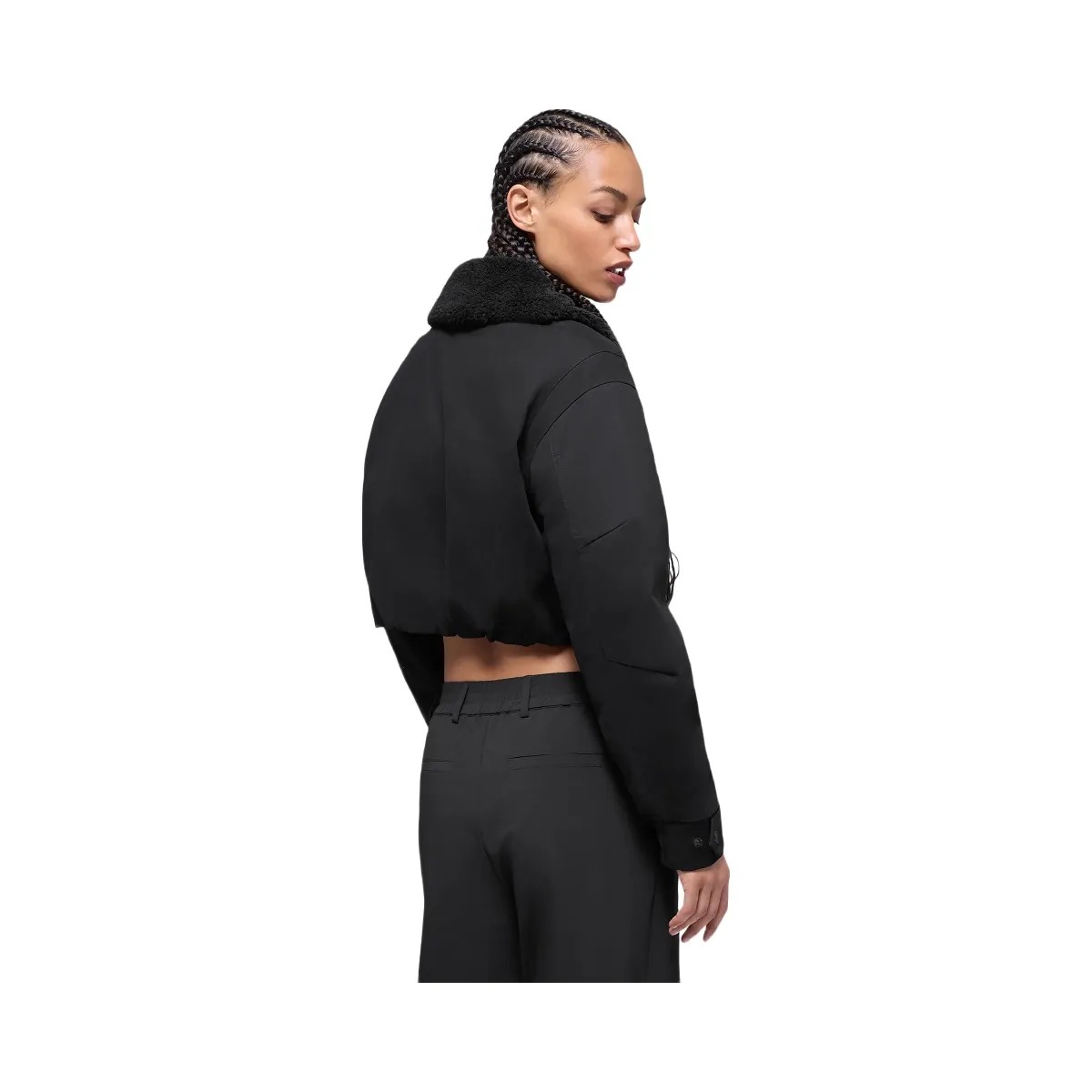 Alo Women's Navigator Jacket - Black - HypeFly India View 3