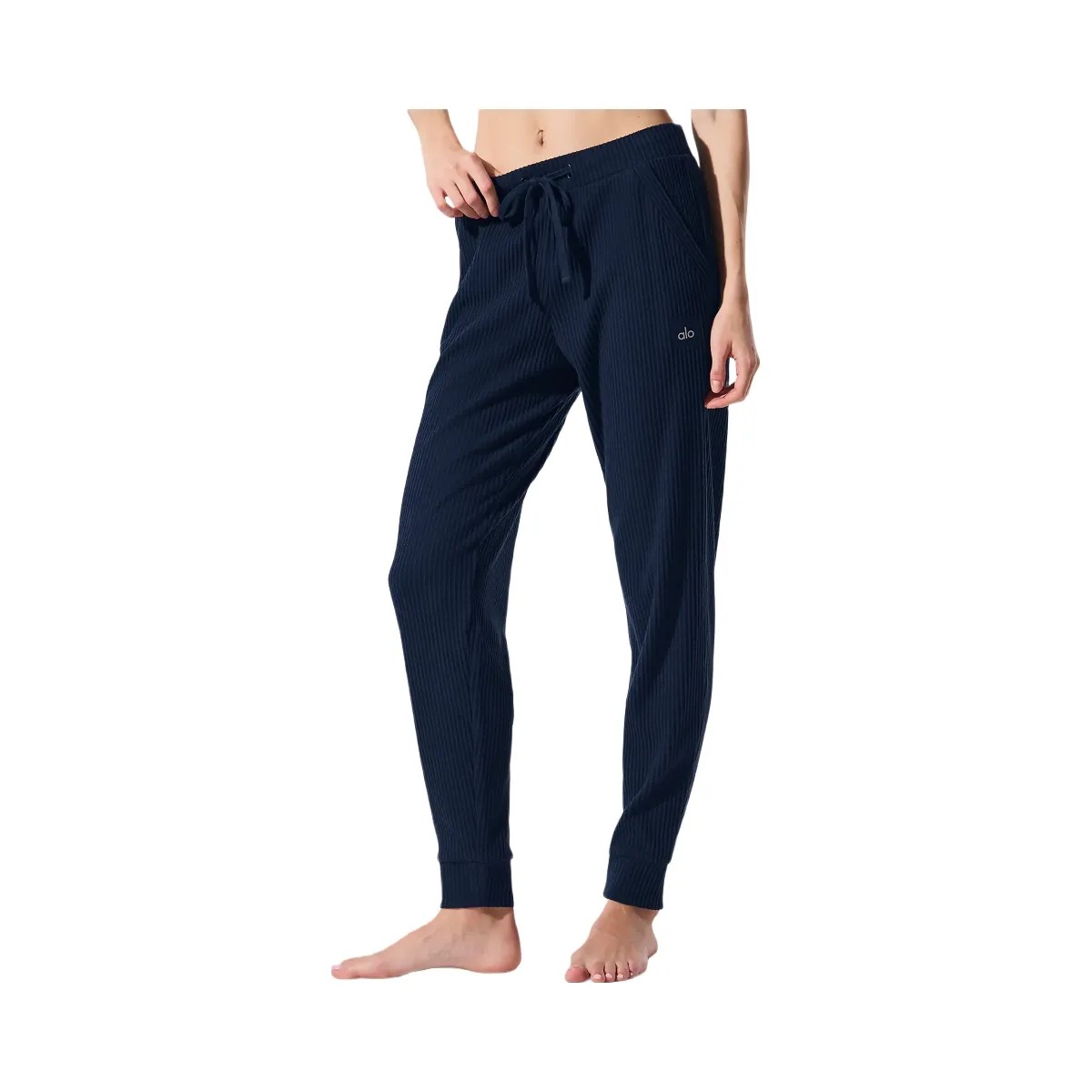 Alo Women's Muse Sweatpant - Navy - HypeFly India View 3