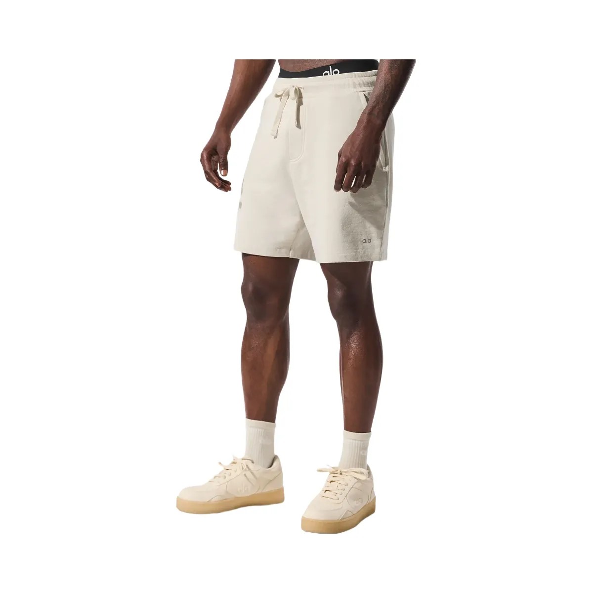 Alo Men's Chill Short - Bone - HypeFly India View 3