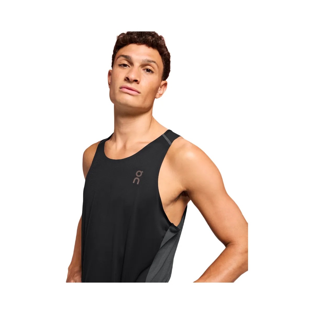 On Performance Tank Black | Eclipse - HypeFly India View 3