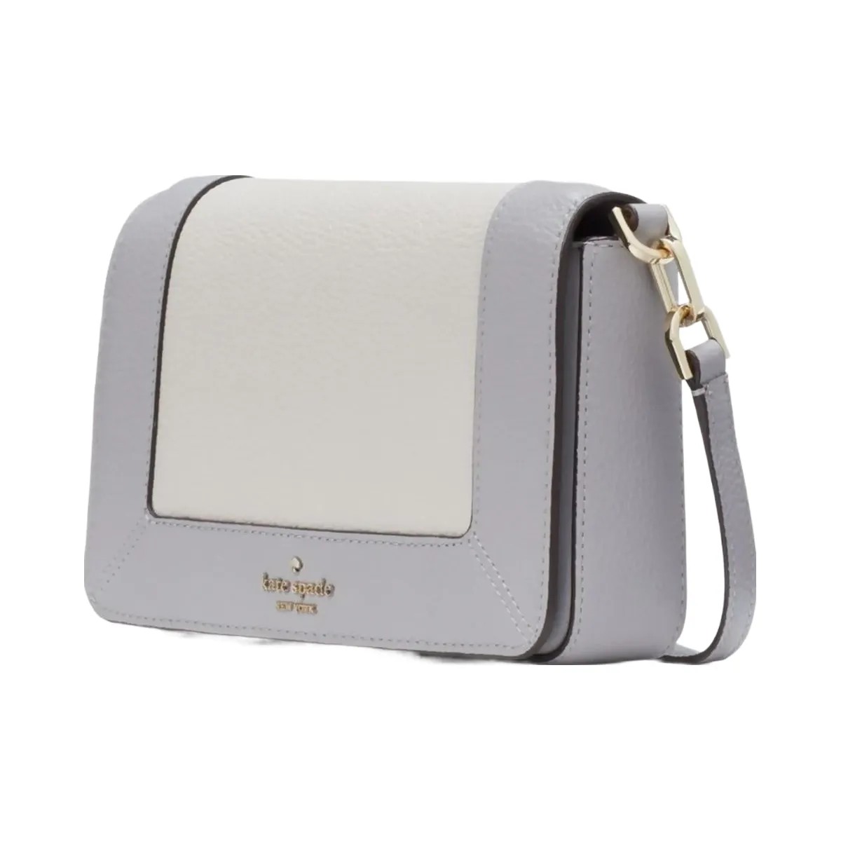 Kate Spade Lena Colorblock Mini Flap Crossbody Mountain Grey Multi - HypeFly India View 3
