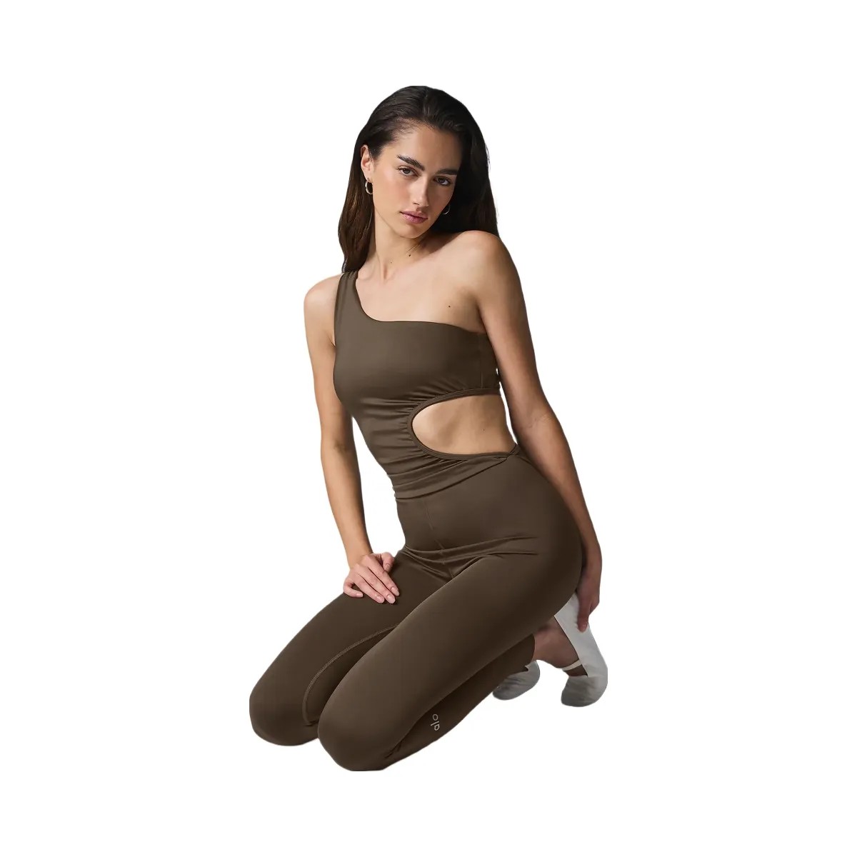 Alo Women's Airlift 7/8 Decadent Bodysuit - Espresso - HypeFly India View 1