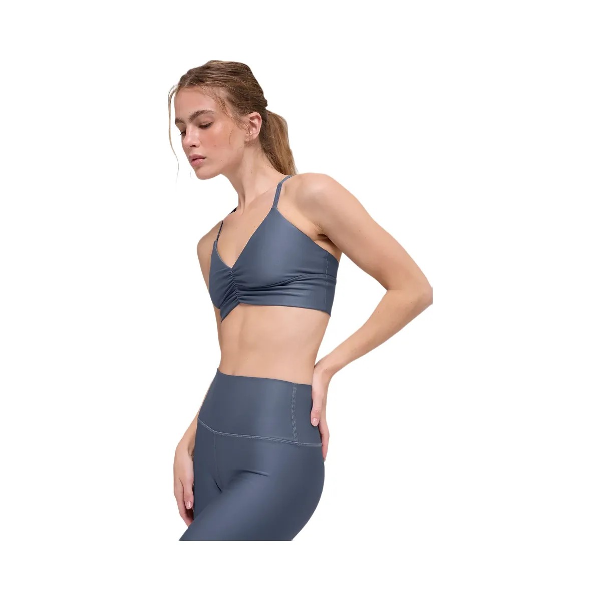 Alo Women's Airlift Divine Bra - Bluestone - HypeFly India View 3