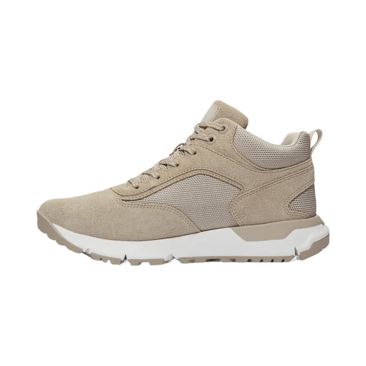 Timberland Voyager Park Mid Lace-Up Sneaker Light Taupe Suede Men'S - HypeFly India View 6