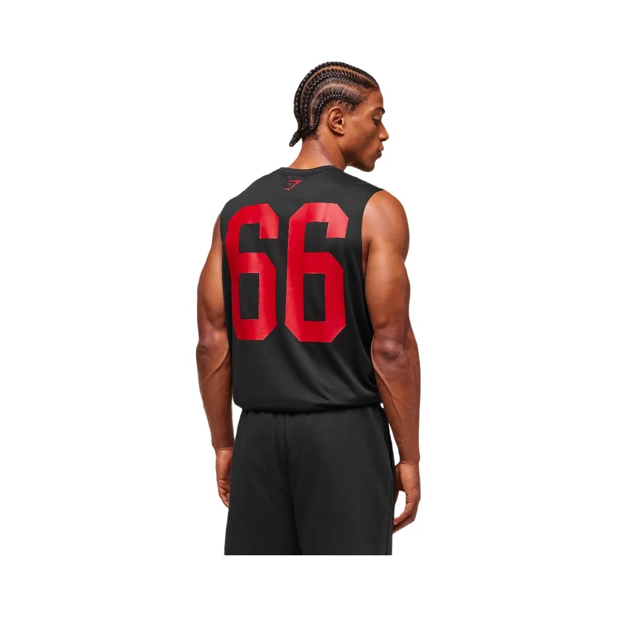 Gymshark Campus Tank - Black - HypeFly India View 2