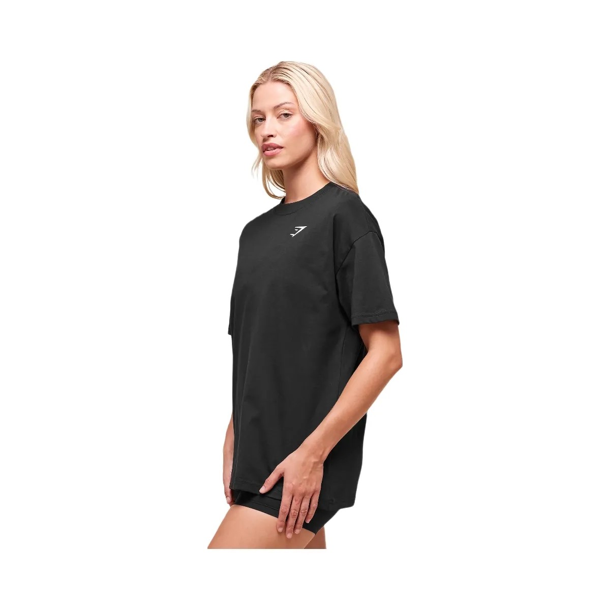 Gymshark Training Oversized T-Shirt - Black - HypeFly India View 3