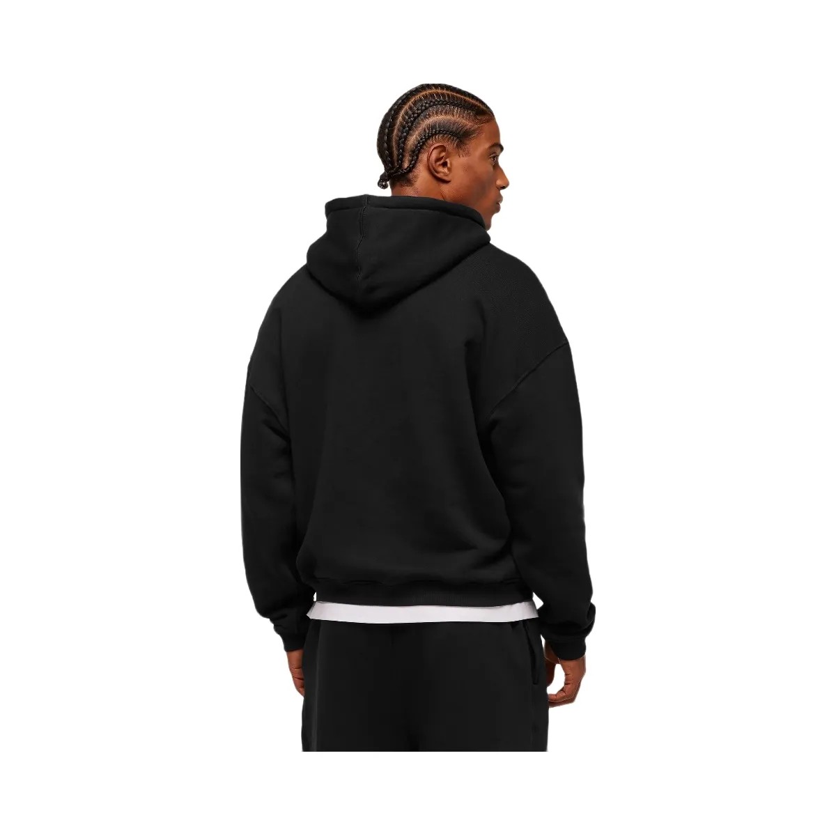 Gymshark Collegiate Hoodie - Black - HypeFly India View 2