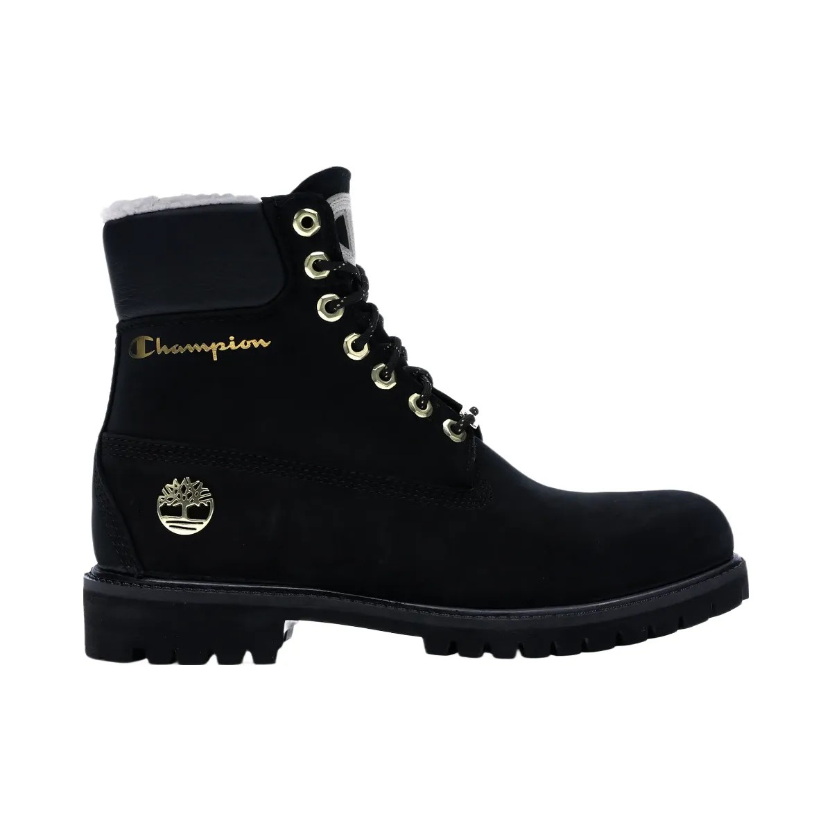 Timberland 6" Shearling Boot Champion Black - HypeFly India View 1