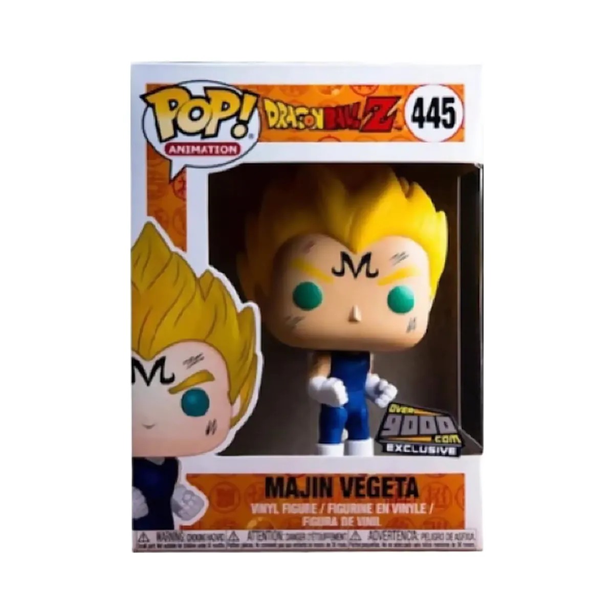 Funko Pop! Majin Vegeta, Over9000.com Exclusive, #445 - HypeFly India View 1