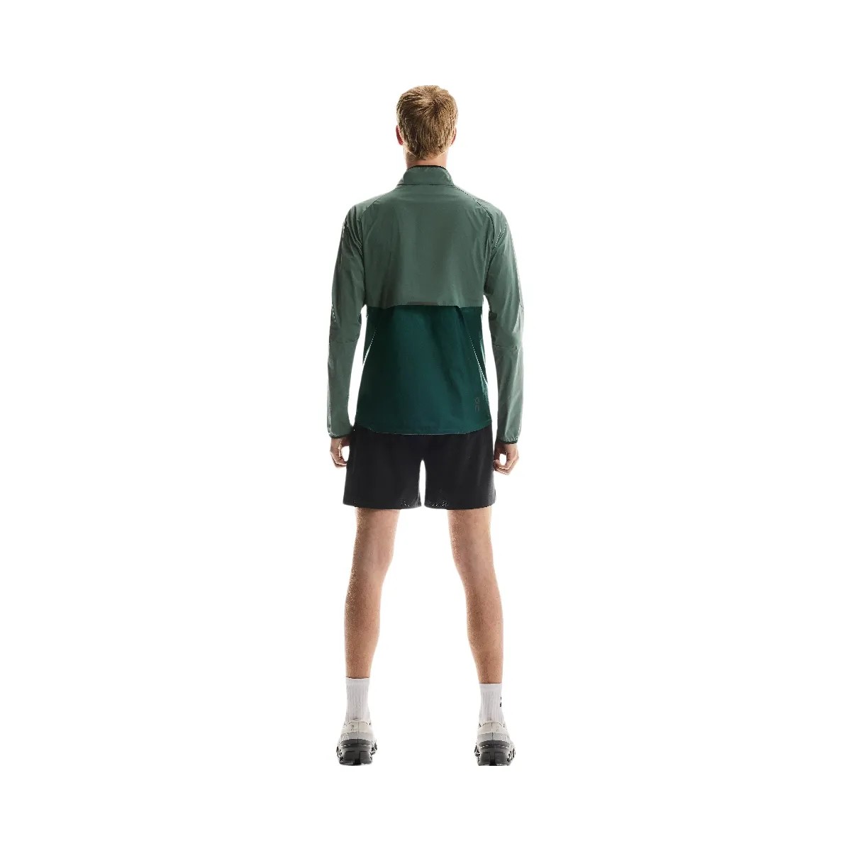 On Weather Jacket Spirulina | Olive - HypeFly India View 6