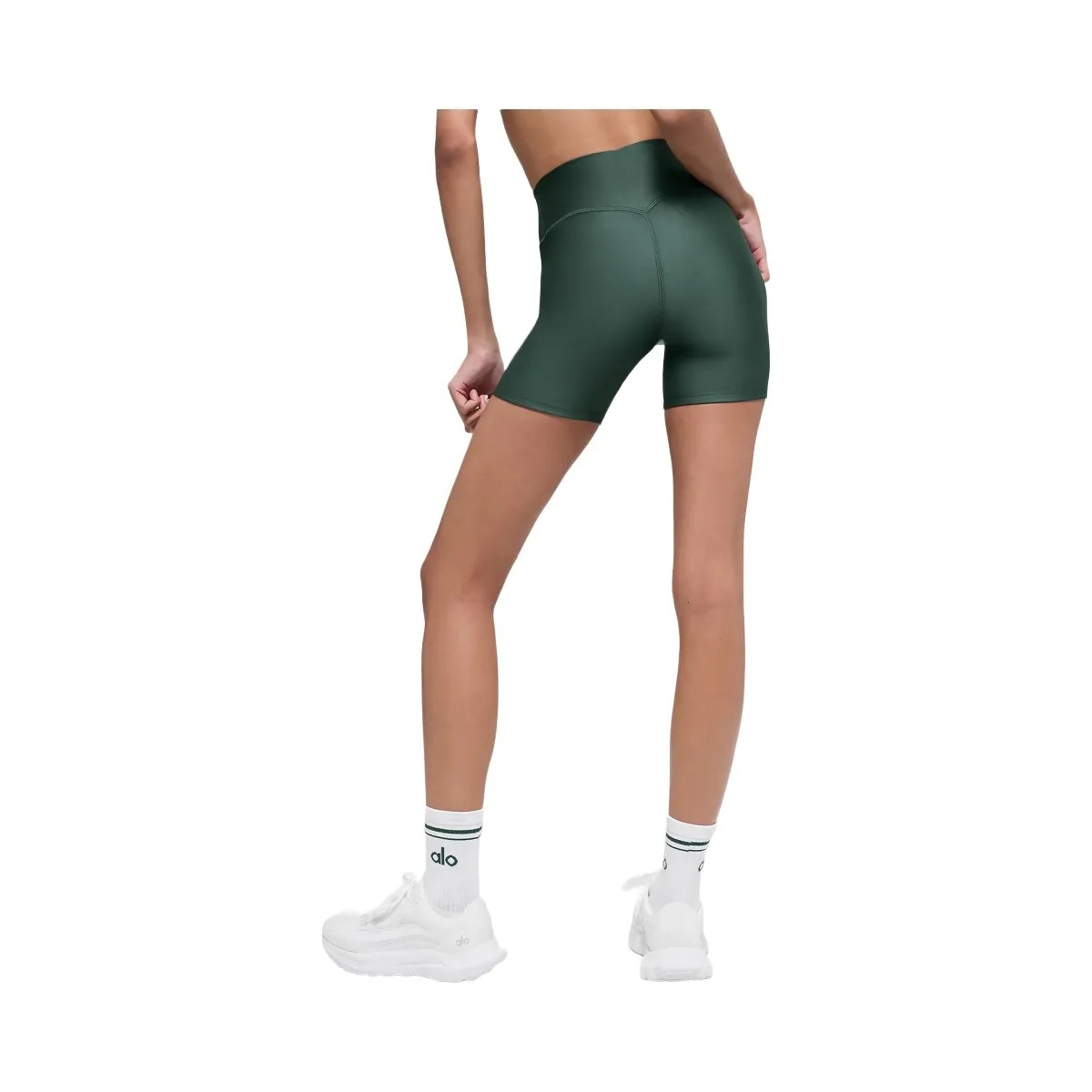 Alo Women's 5" Airlift Energy Short - Clover Green - HypeFly India View 1