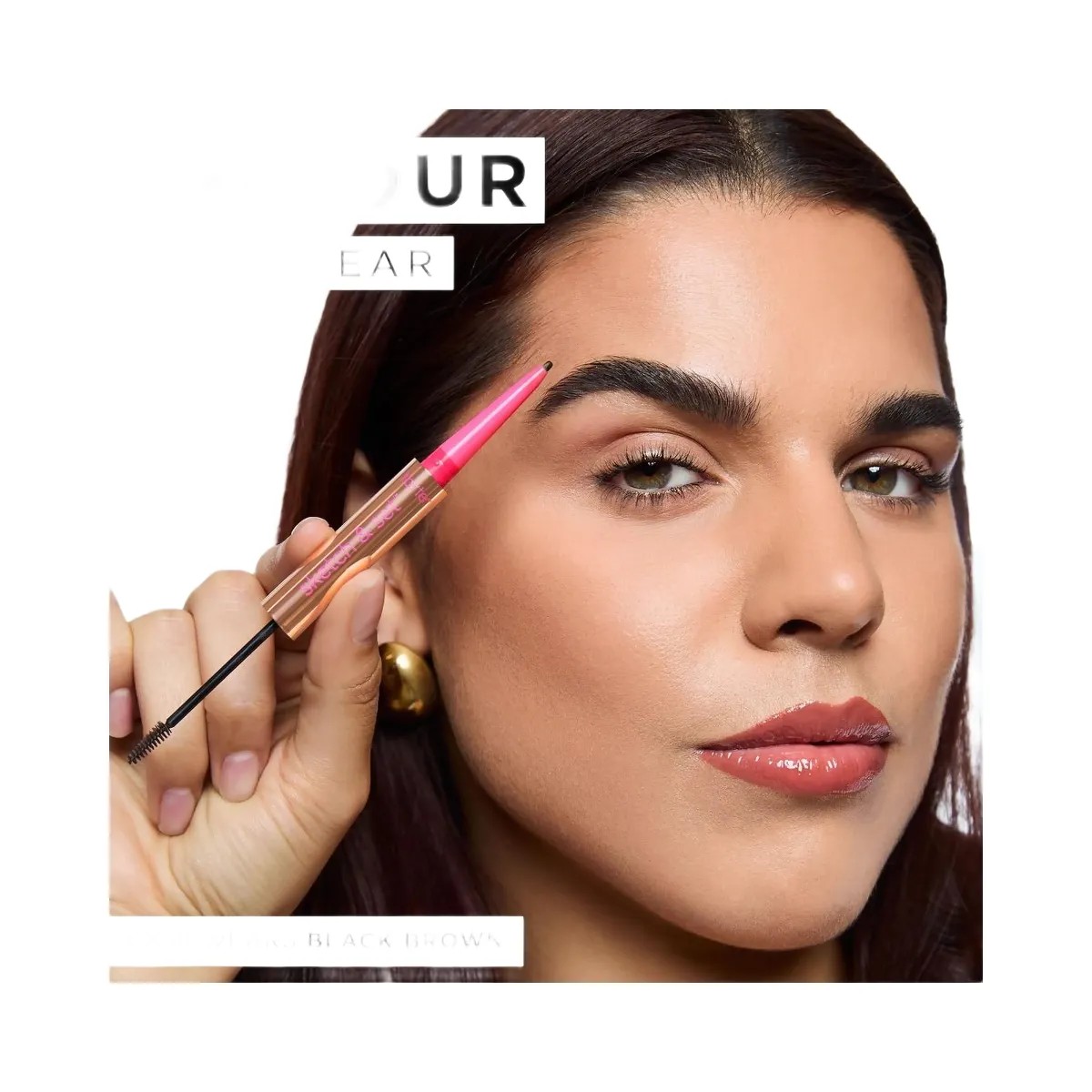 Tarte Big Ego Sketch & Set Brow Pencil & Tinted Gel - HypeFly India View 4