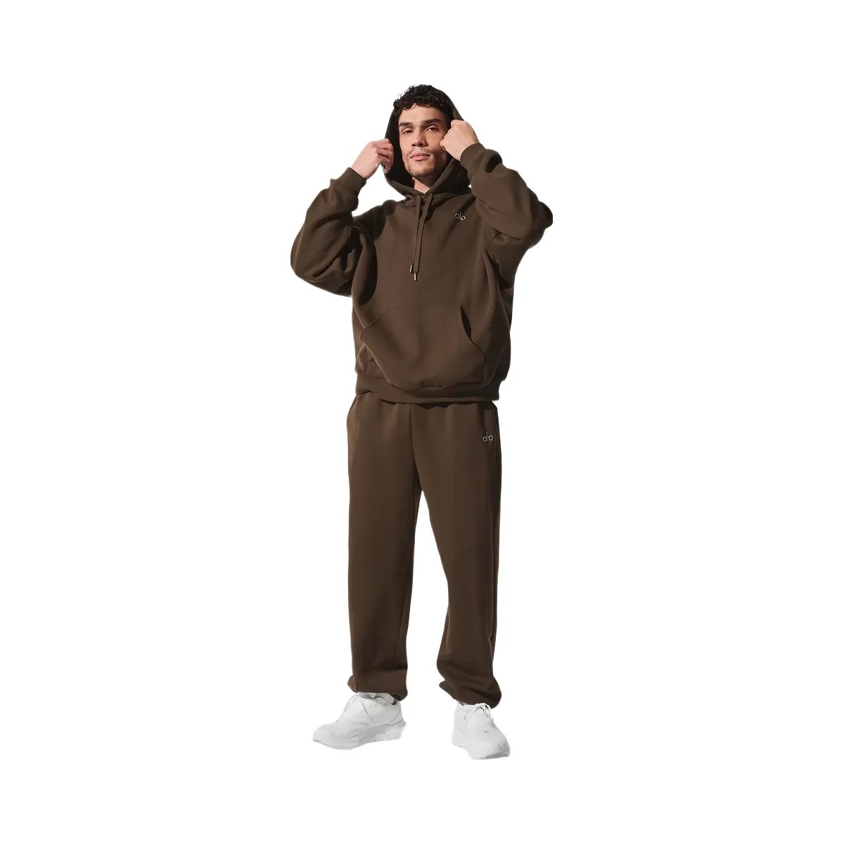 Alo Men's Accolade Sweatpant - Espresso - HypeFly India View 4