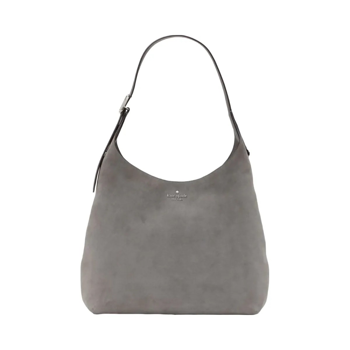Kate Spade 454 Suede Large Shoulder Bag Hare Grey - HypeFly India View 1