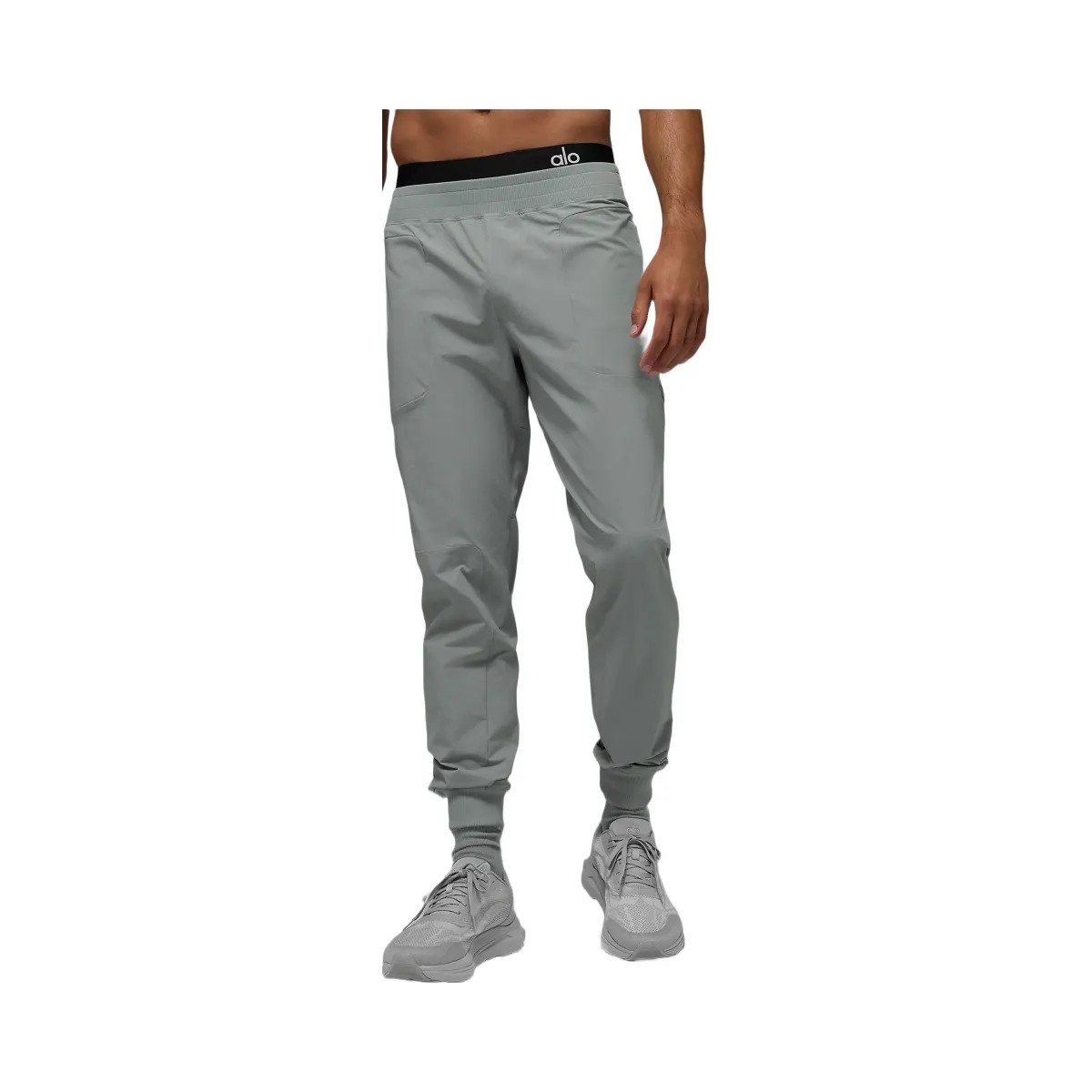 Alo Men's Co-Op Pant (Long) - Lunar Grey - HypeFly India View 1
