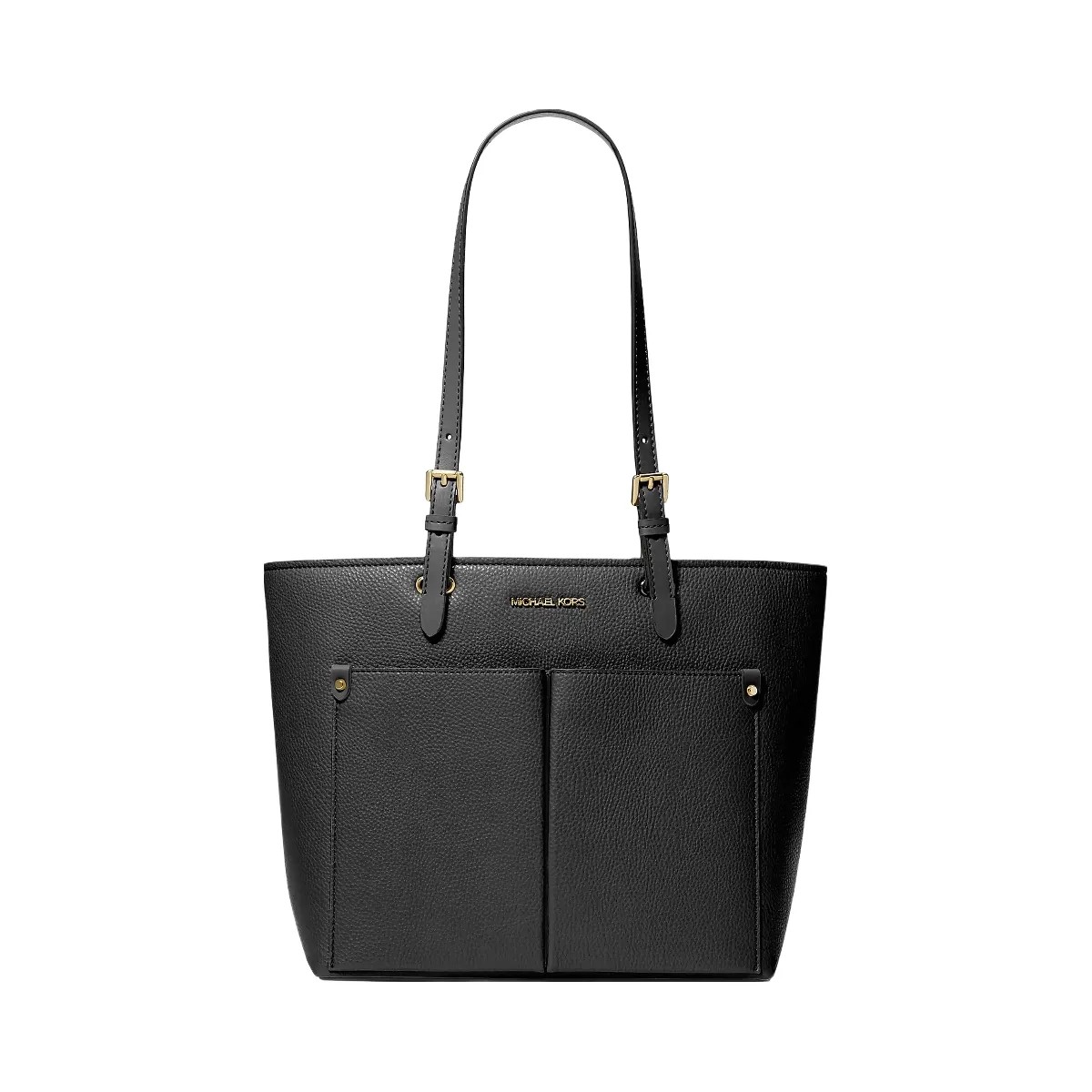 Michael Kors Jet Set Medium Pocket Tote Bag Black - HypeFly India View 1