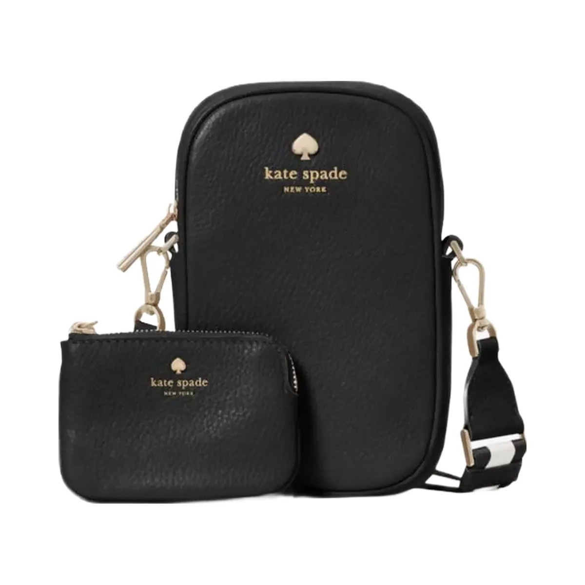 Kate Spade Emma Phone Crossbody Black - HypeFly India View 1