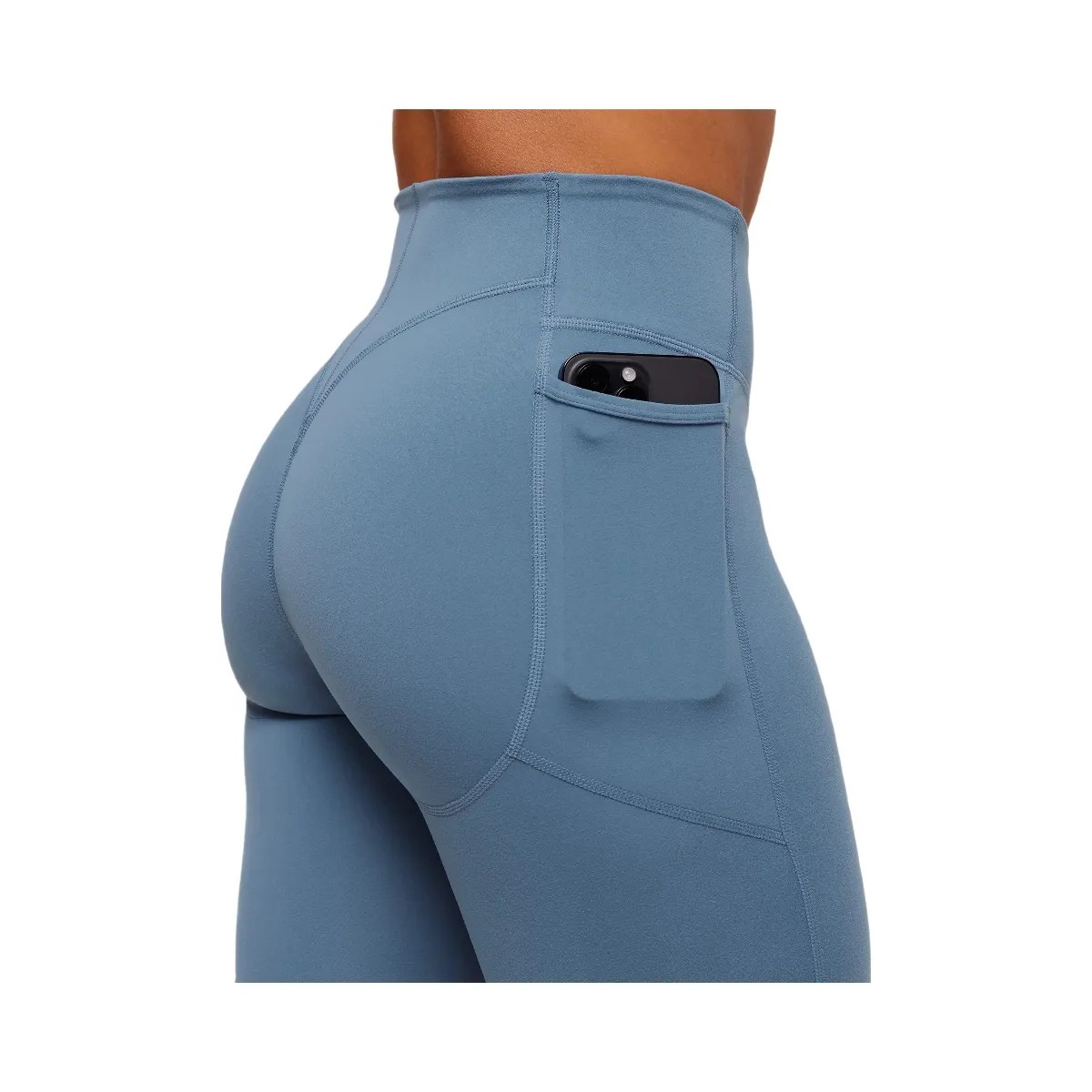 Gymshark Lifting Pocket Leggings - Worn Blue - HypeFly India View 4