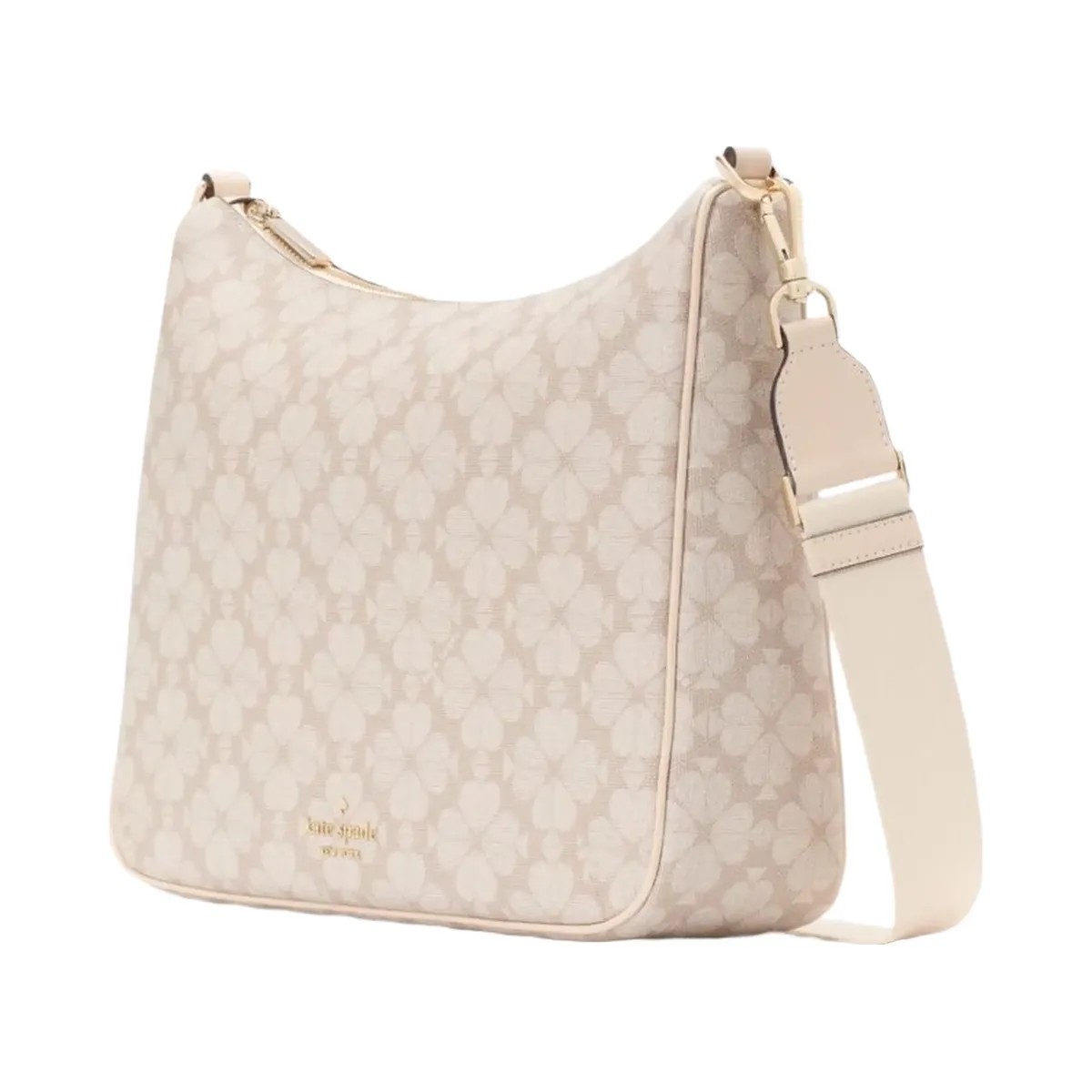 Kate Spade Flower Large Crossbody With Pouch Dark Beige Multi - HypeFly India View 3
