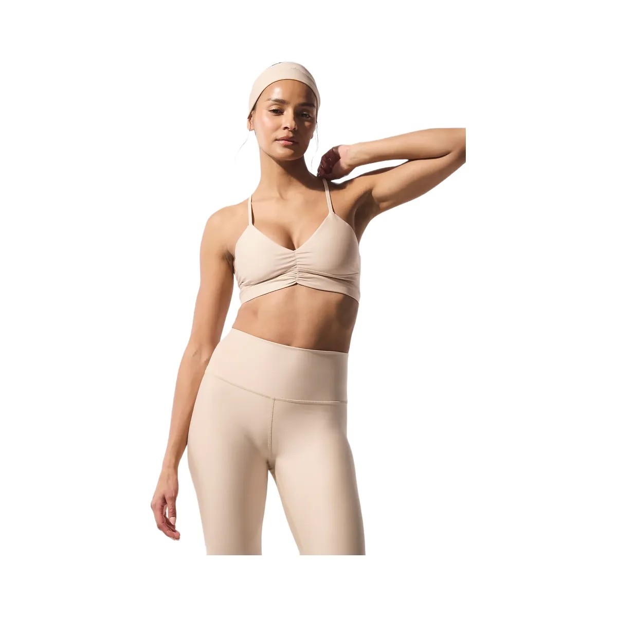 Alo Women's Airlift Divine Bra - Macadamia - HypeFly India View 2