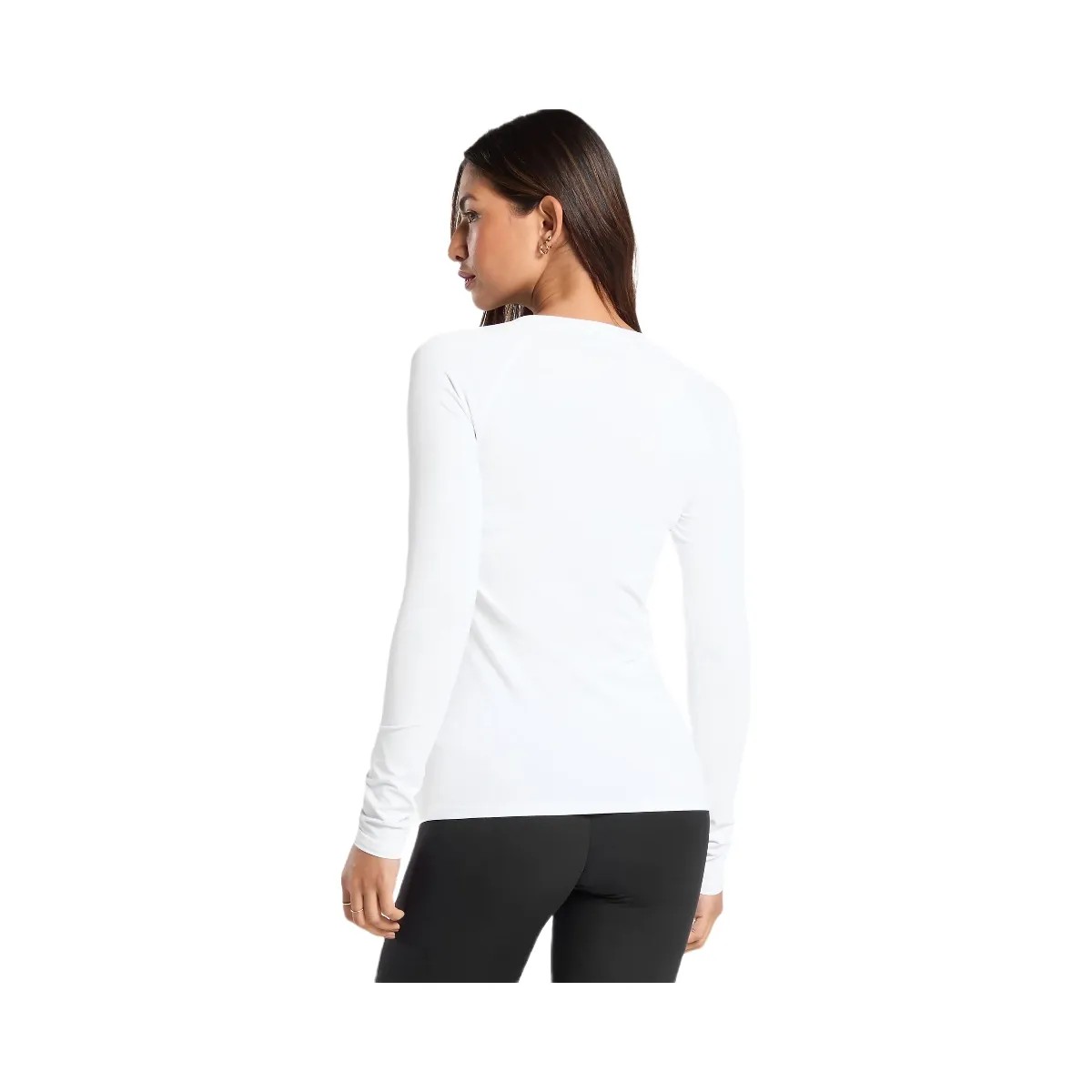 Gymshark Training Baselayer Long Sleeve Top - White - HypeFly India View 2